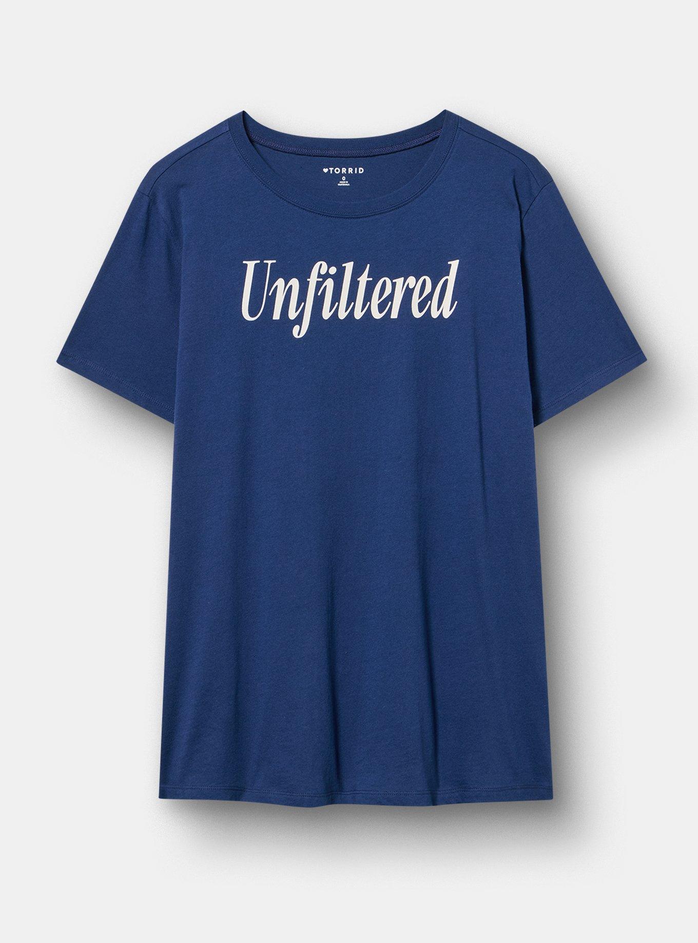 Classic Heritage Jersey Crew Tee, UNFILTERED WORDS MEDIEVAL BLUE, hi-res