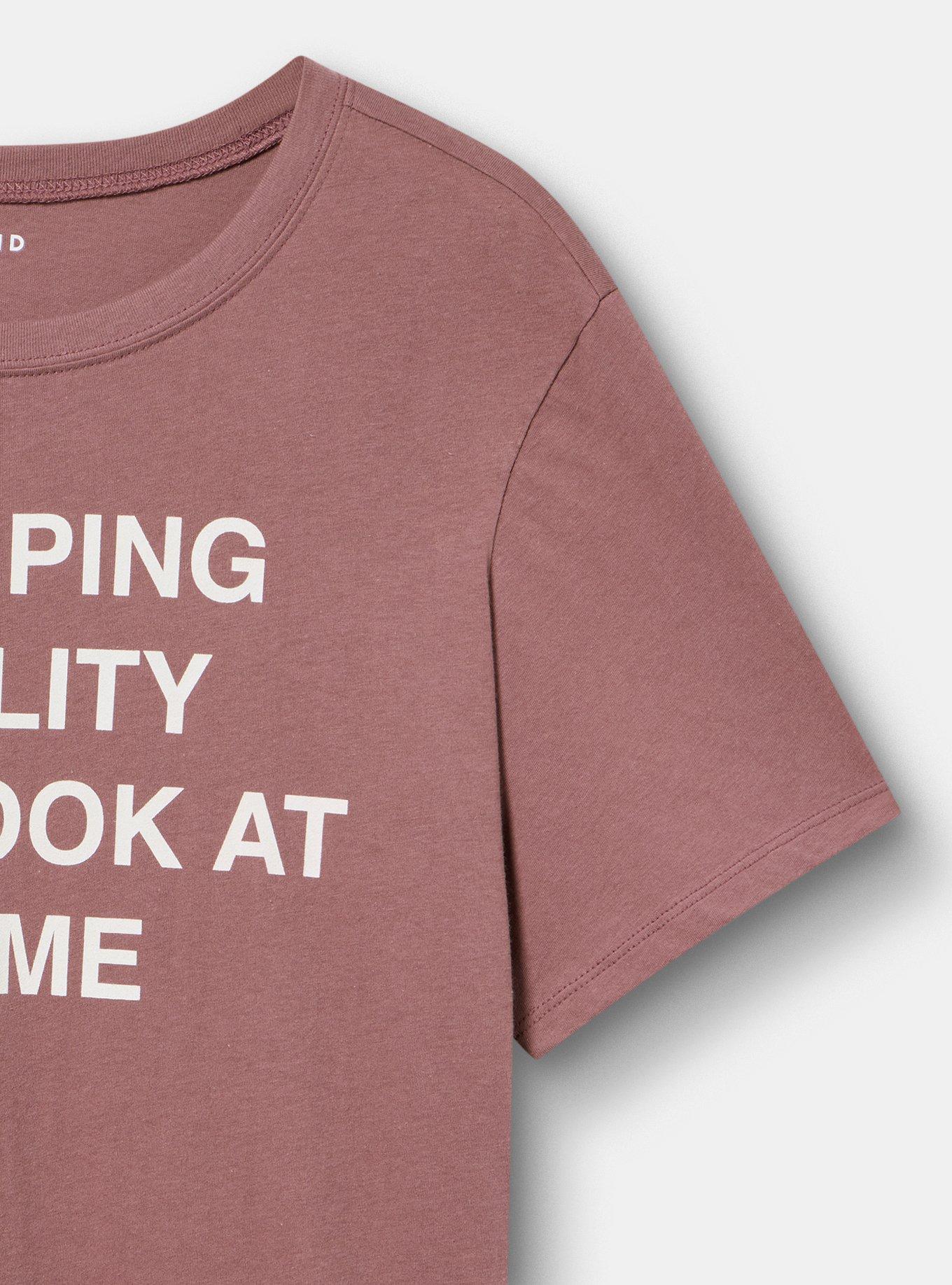 Classic Heritage Jersey Crew Tee, ESCAPING REALITY ROSE TAUPE, alternate