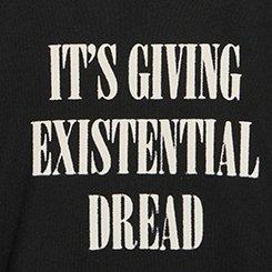 Classic Heritage Jersey Crew Tee, ITS GIVING DREAD DEEP BLACK, swatch