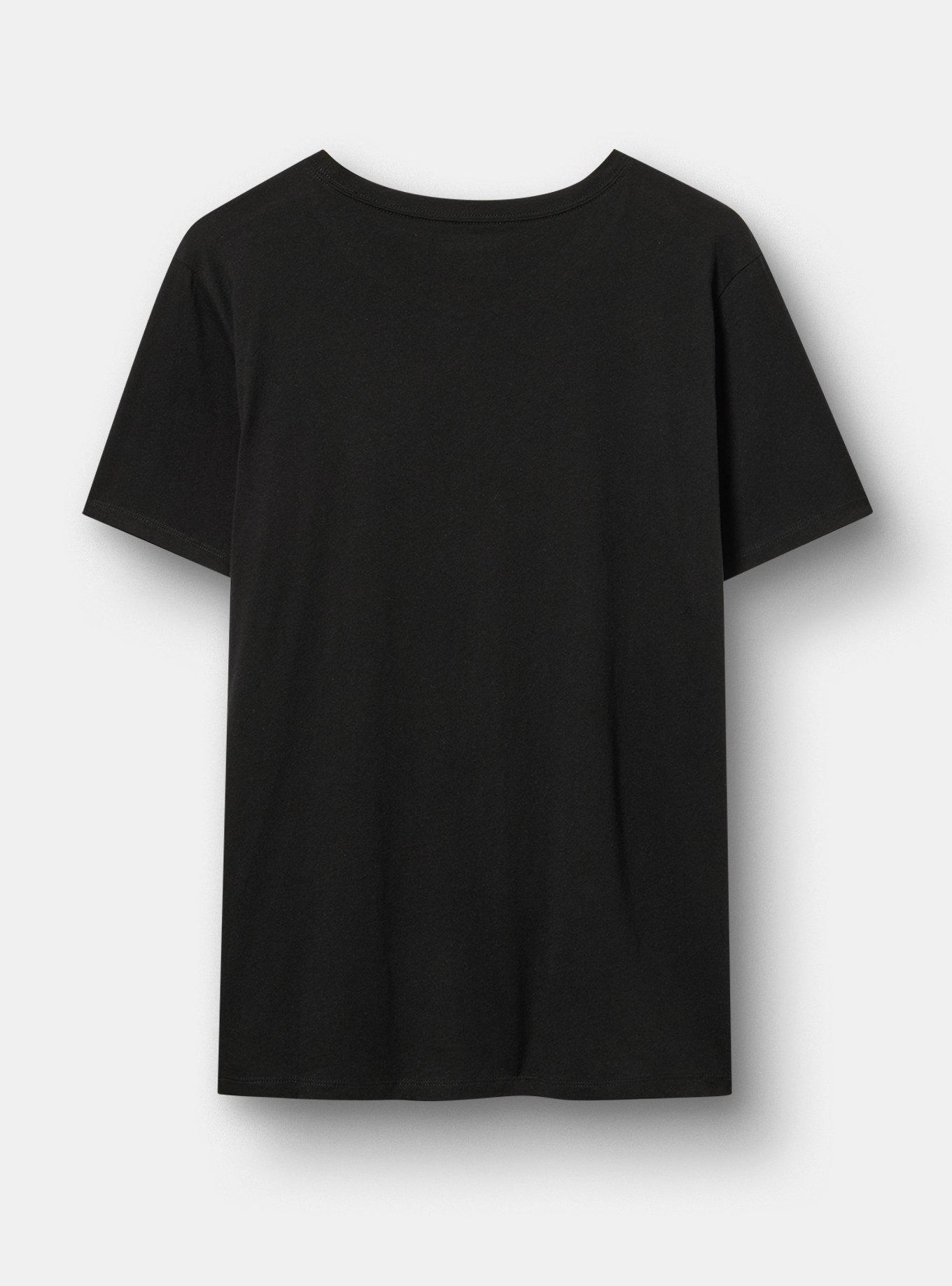 Classic Heritage Jersey Crew Tee, RIBCAGE FADE DEEP BLACK, alternate