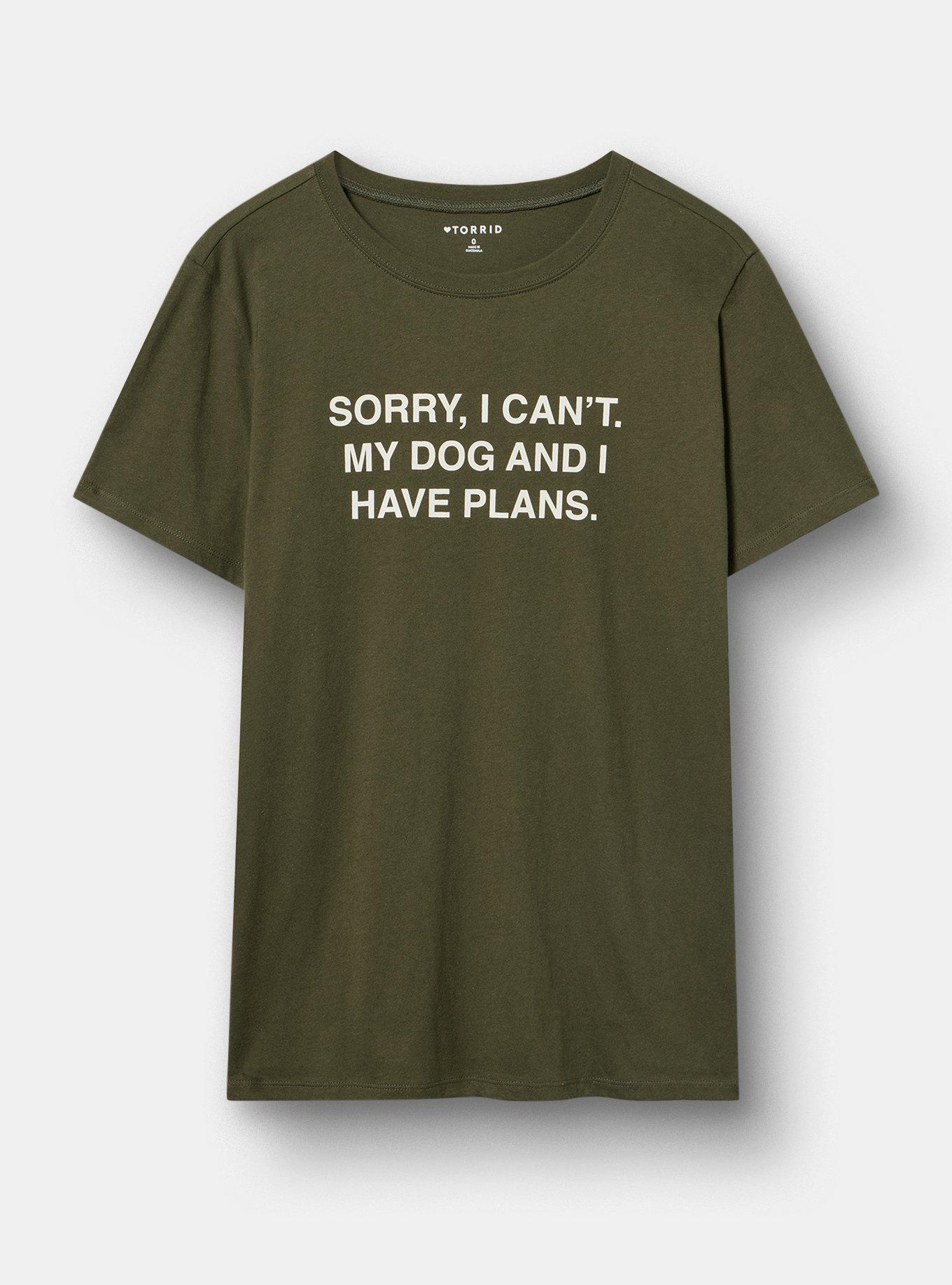 Classic Heritage Jersey Crew Tee, DOG AND I HAVE PLANS DEEP DEPTHS, hi-res