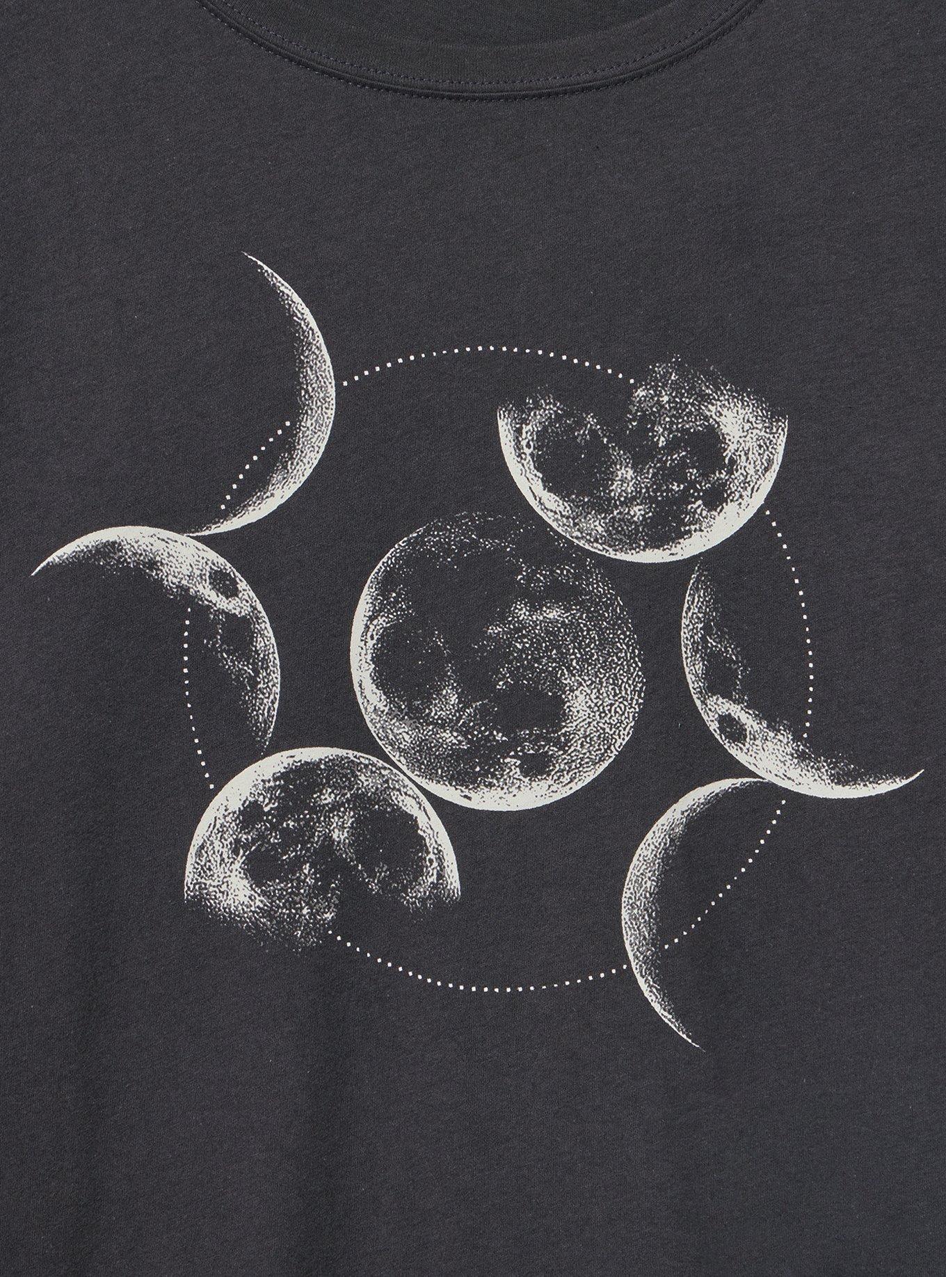 Classic Heritage Jersey Crew Tee, MOON CIRCLE PHASES OBSIDIAN, alternate