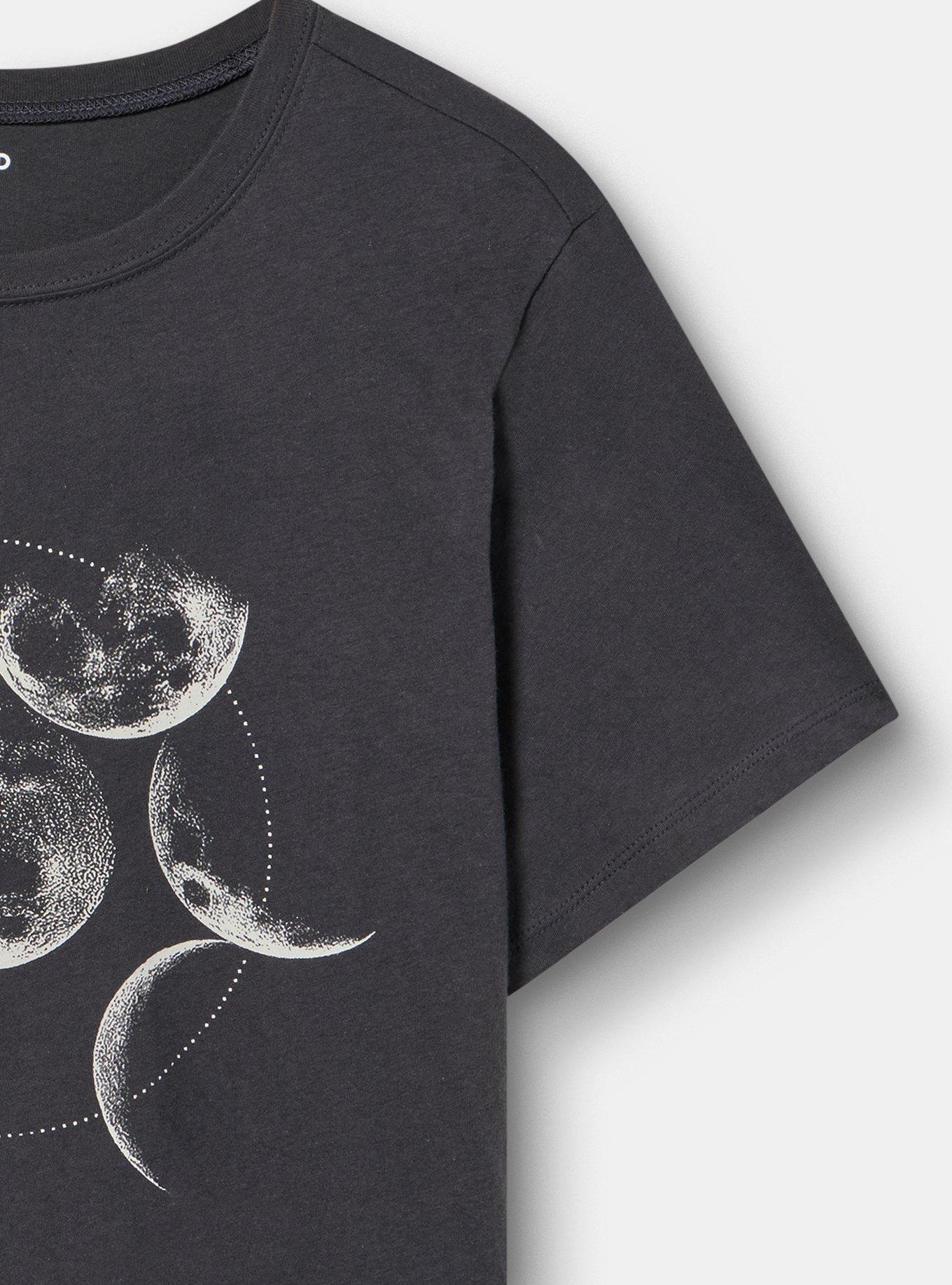 Classic Heritage Jersey Crew Tee, MOON CIRCLE PHASES OBSIDIAN, alternate