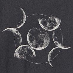 Classic Heritage Jersey Crew Tee, MOON CIRCLE PHASES OBSIDIAN, swatch