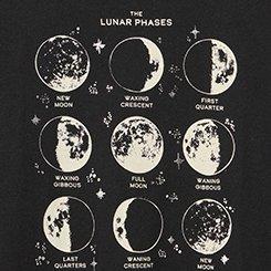 Classic Heritage Jersey Crew Tee, FOIL LUNAR PHASE DEEP BLACK, swatch