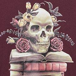 Classic Heritage Jersey Crew Tee, SKULL BOOKS WINETASTING, swatch