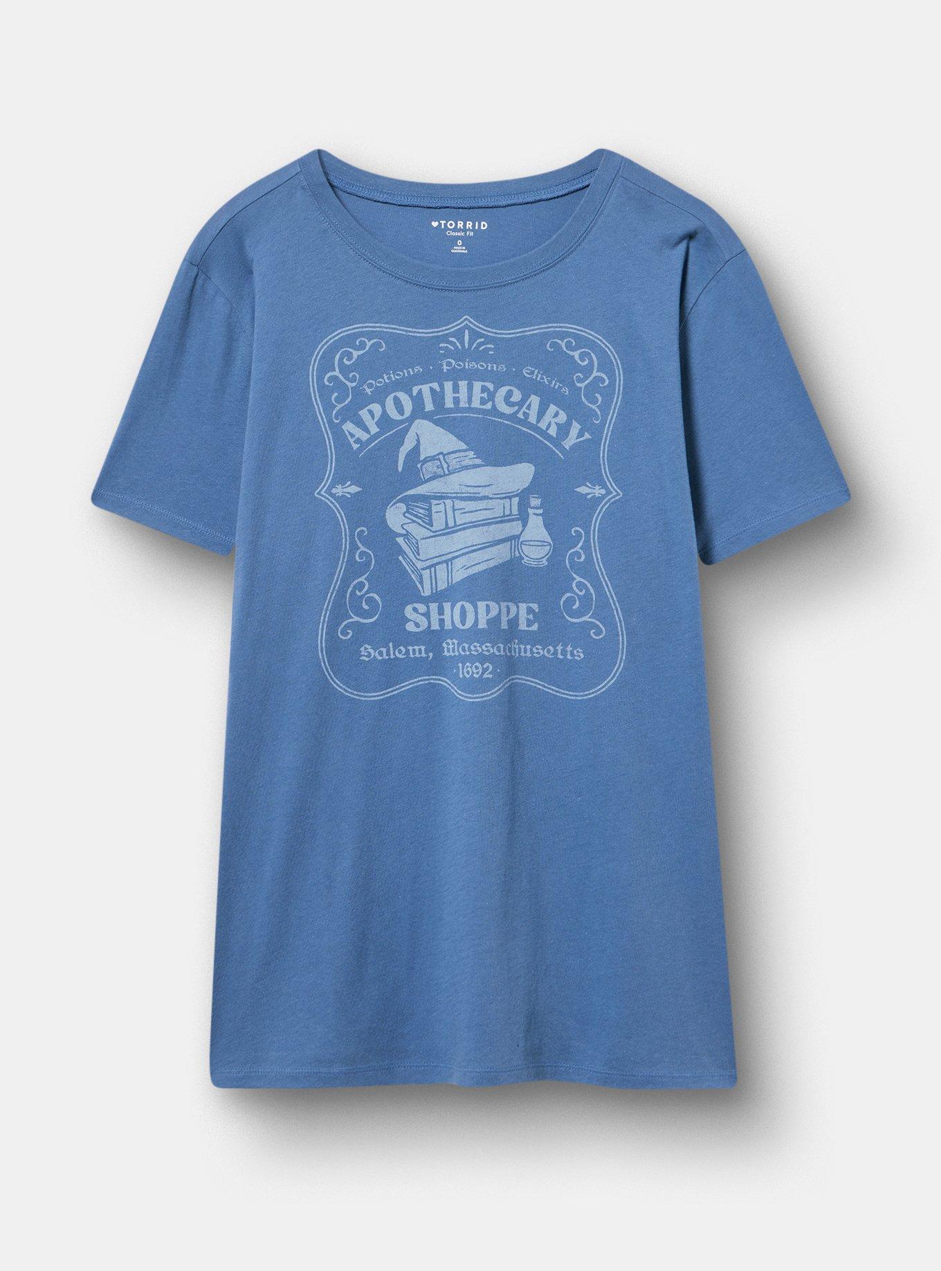 Classic Heritage Jersey Crew Tee, APOTHECARY SHOPPE BLUE HORIZON, hi-res