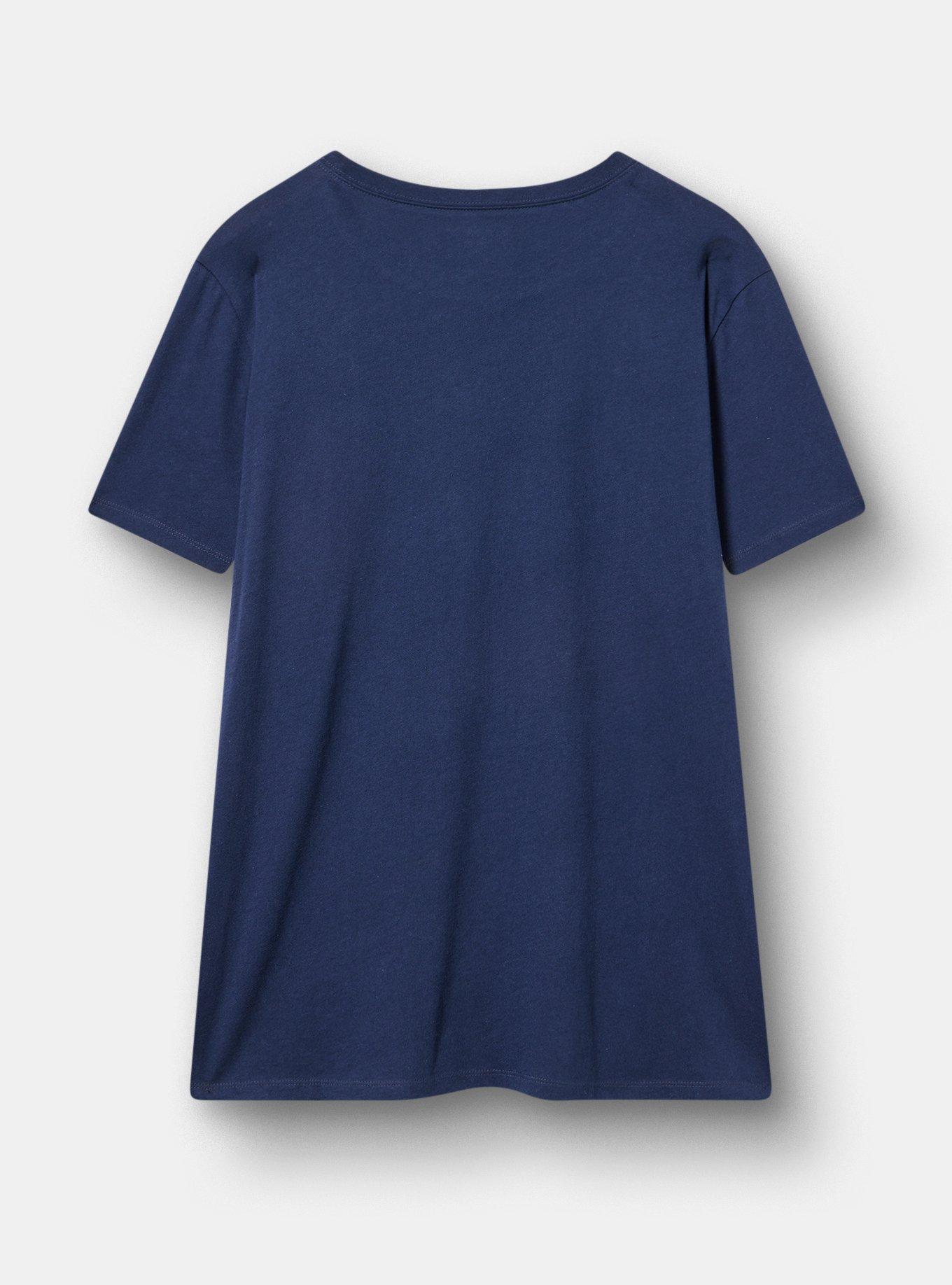 Classic Heritage Jersey Crew Tee, READING TAROT PEACOAT, alternate