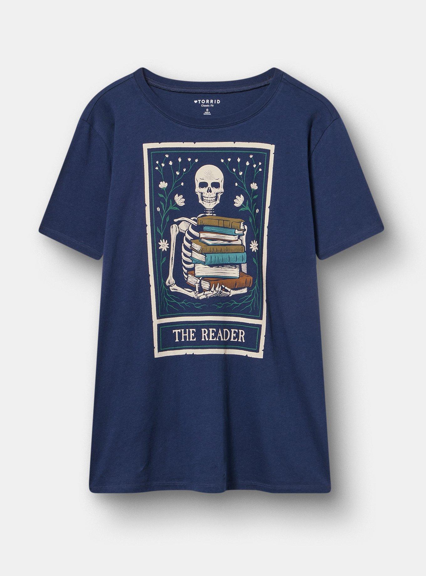 Classic Heritage Jersey Crew Tee, READING TAROT PEACOAT, hi-res
