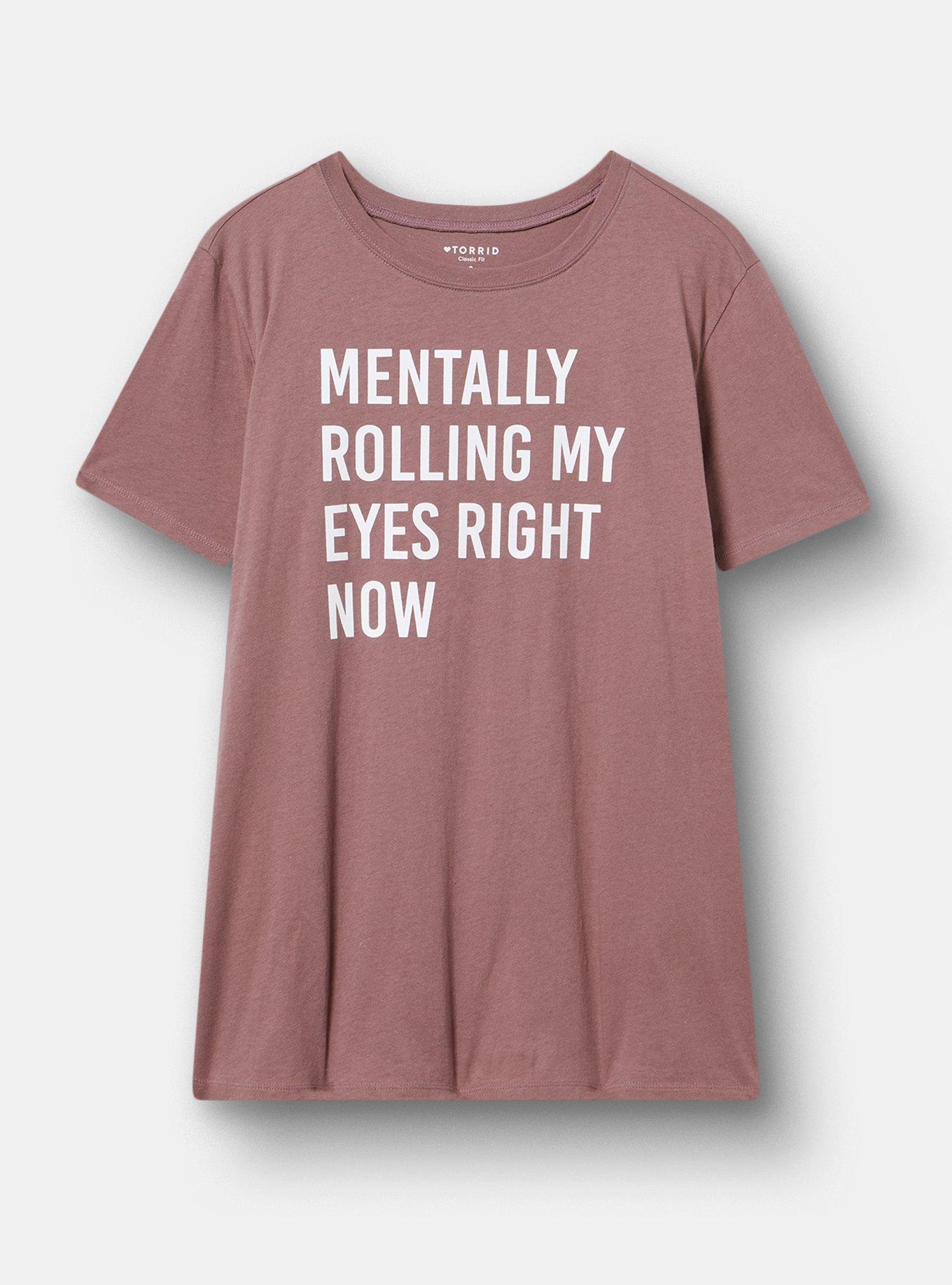 Classic Heritage Jersey Crew Tee, MENTALLY ROLLING MY EYES ROSE TAUPE, hi-res