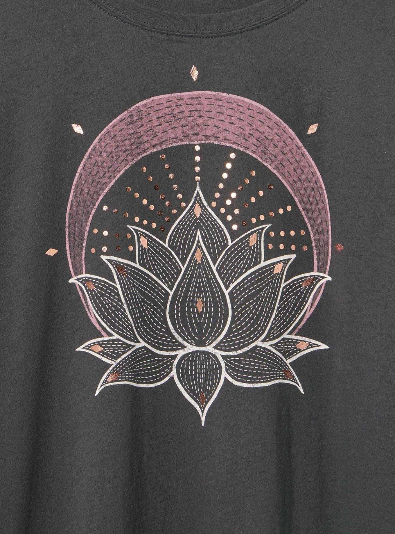 Classic Heritage Jersey Crew Tee, NEW LOTUS VINTAGE BLACK, alternate