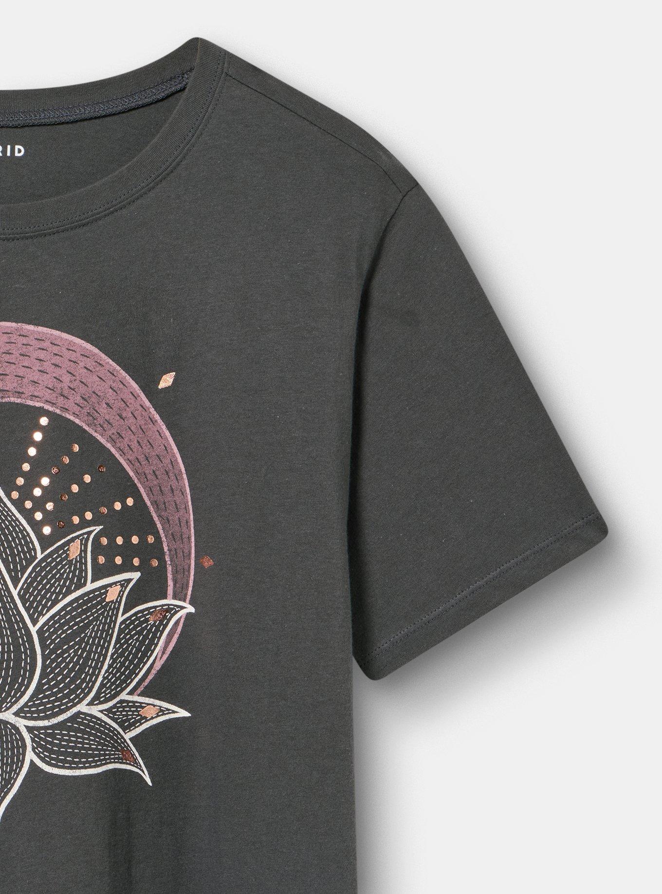 Classic Heritage Jersey Crew Tee, NEW LOTUS VINTAGE BLACK, alternate