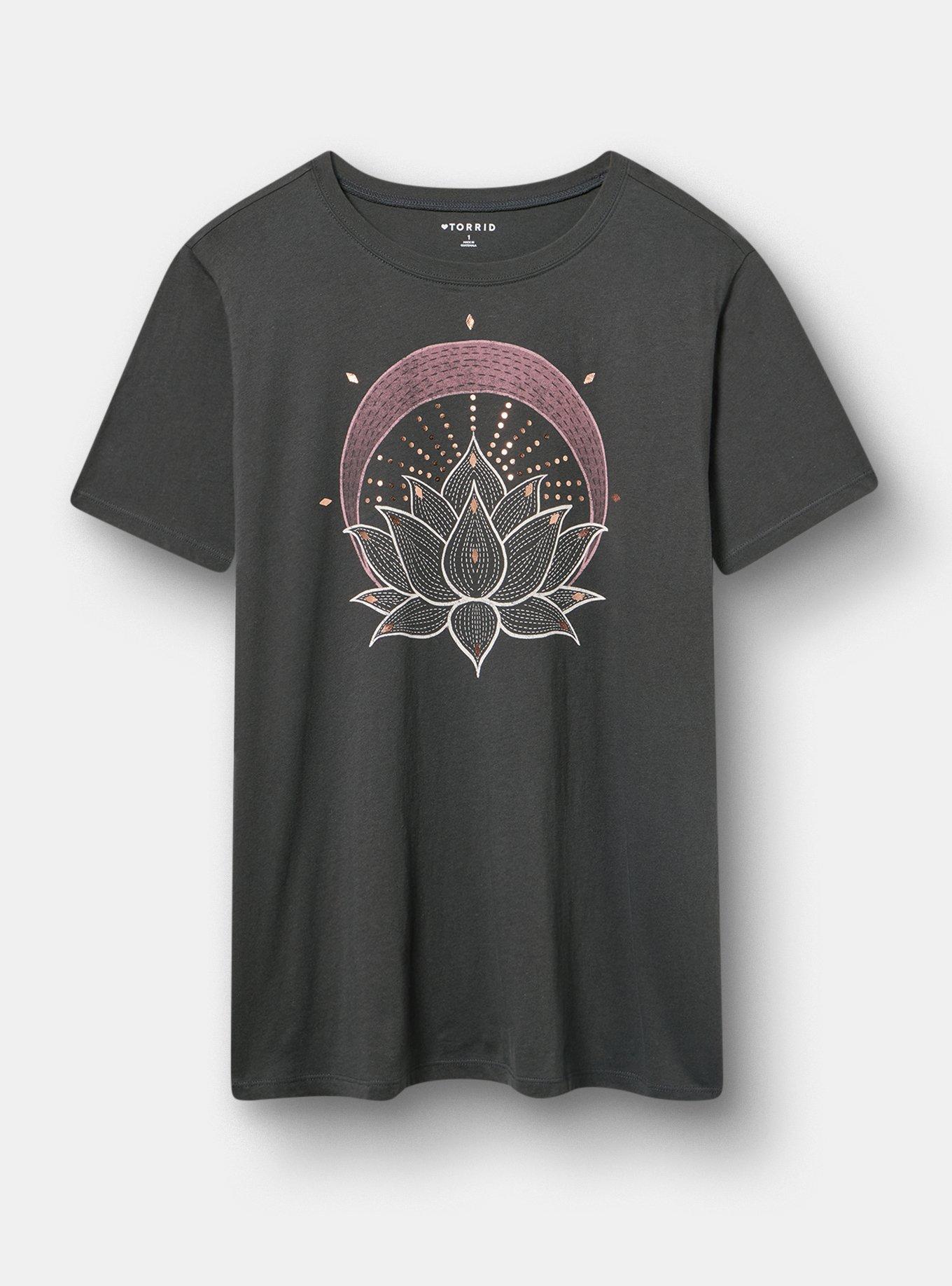 Classic Heritage Jersey Crew Tee, NEW LOTUS VINTAGE BLACK, hi-res