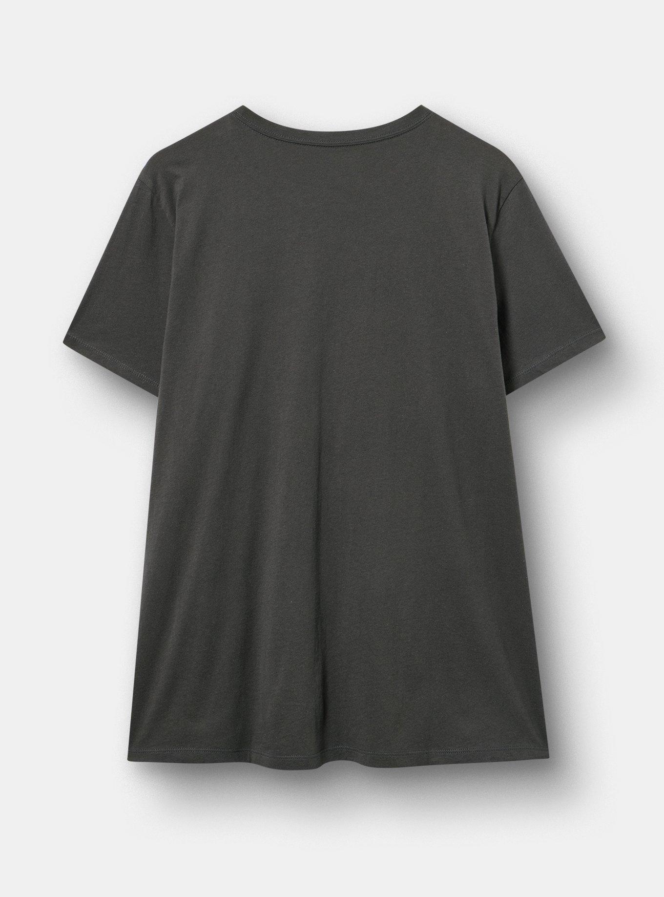 Classic Heritage Jersey Crew Tee, COVEN VINTAGE BLACK, alternate