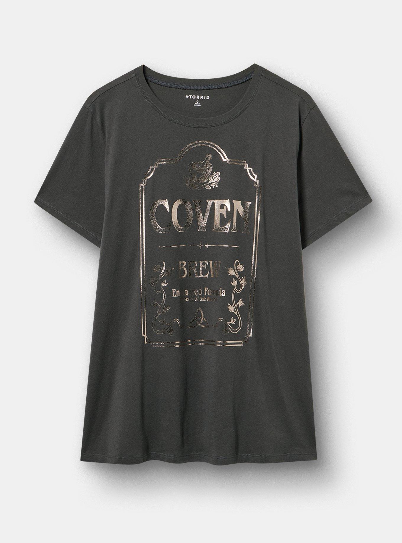 Classic Fit Heritage Jersey Crew Tee, COVEN VINTAGE BLACK, hi-res