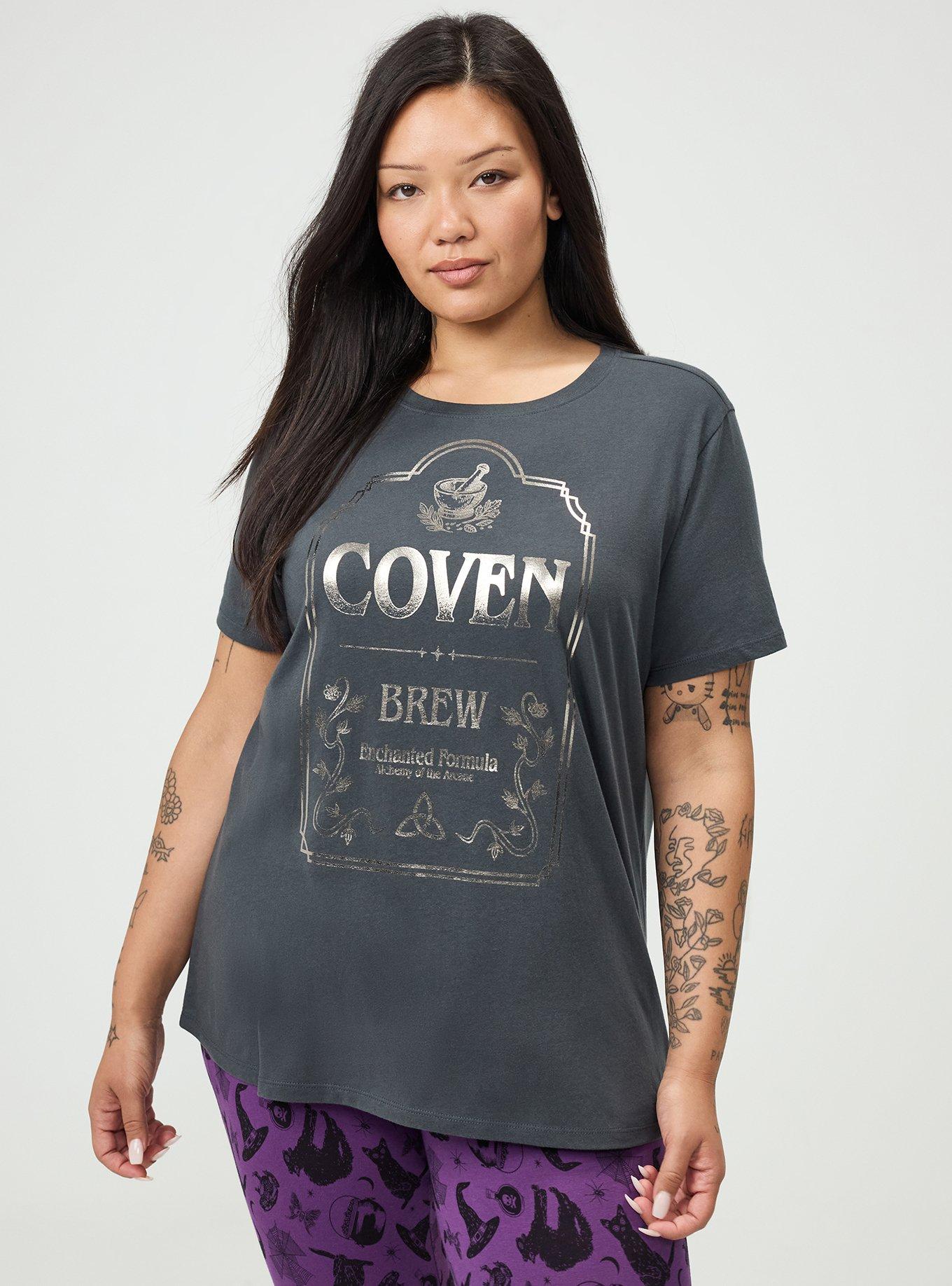 Classic Heritage Jersey Crew Tee, COVEN VINTAGE BLACK, hi-res