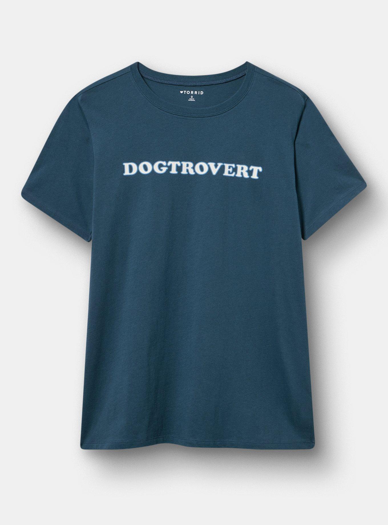 Plus Size Classic Heritage Jersey Crew Tee, DOGTROVERT MIDNIGHT NAVY, hi-res