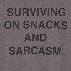 Plus Size Classic Heritage Jersey Crew Tee, SURVIVING ON SARCASM TORNADO, swatch