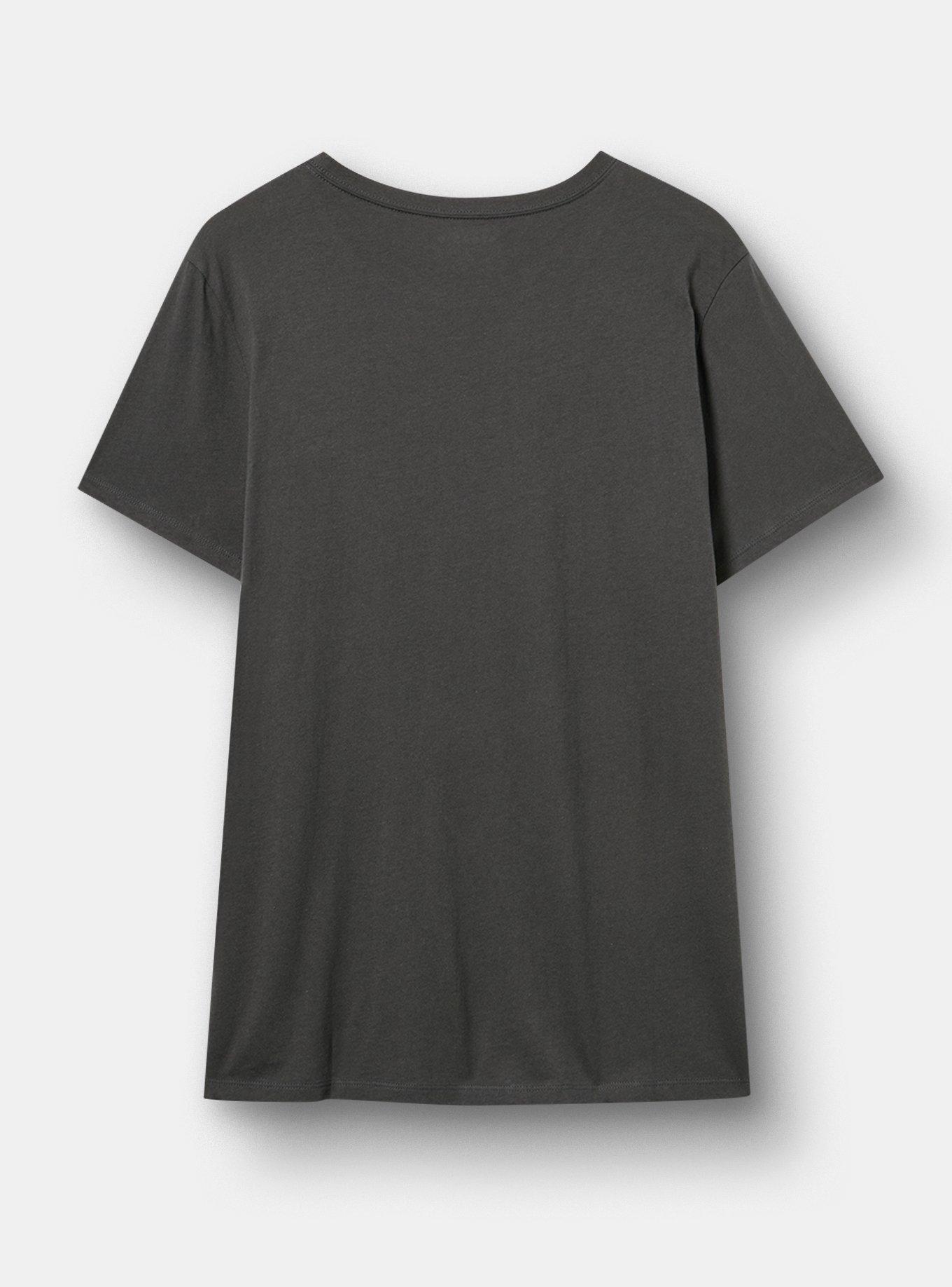 Classic Heritage Jersey Crew Tee, PLOT TWIST BOOKS VINTAGE BLACK, alternate