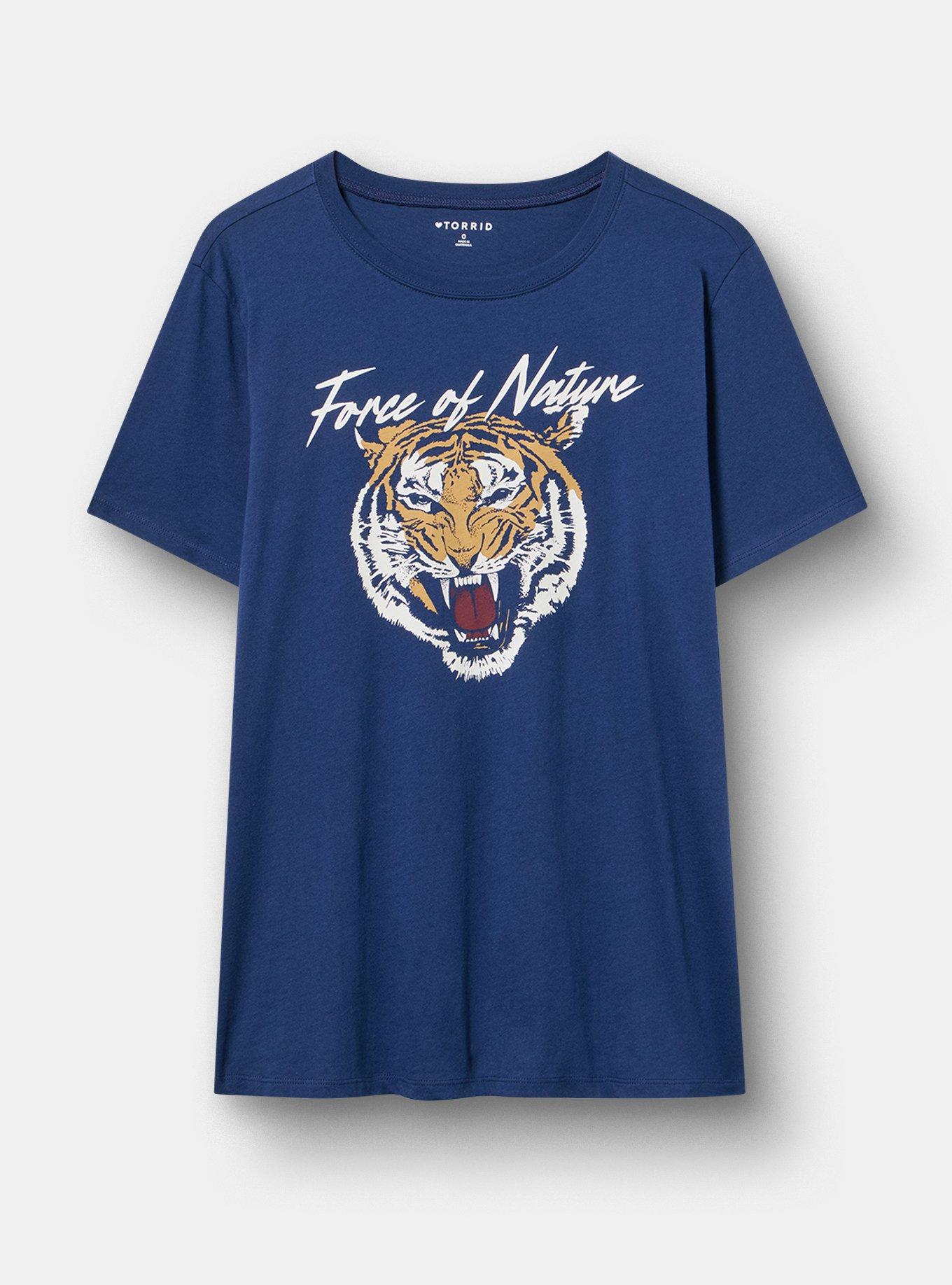 Classic Heritage Jersey Crew Tee, FORCE OF NATURE MEDIEVAL BLUE, hi-res
