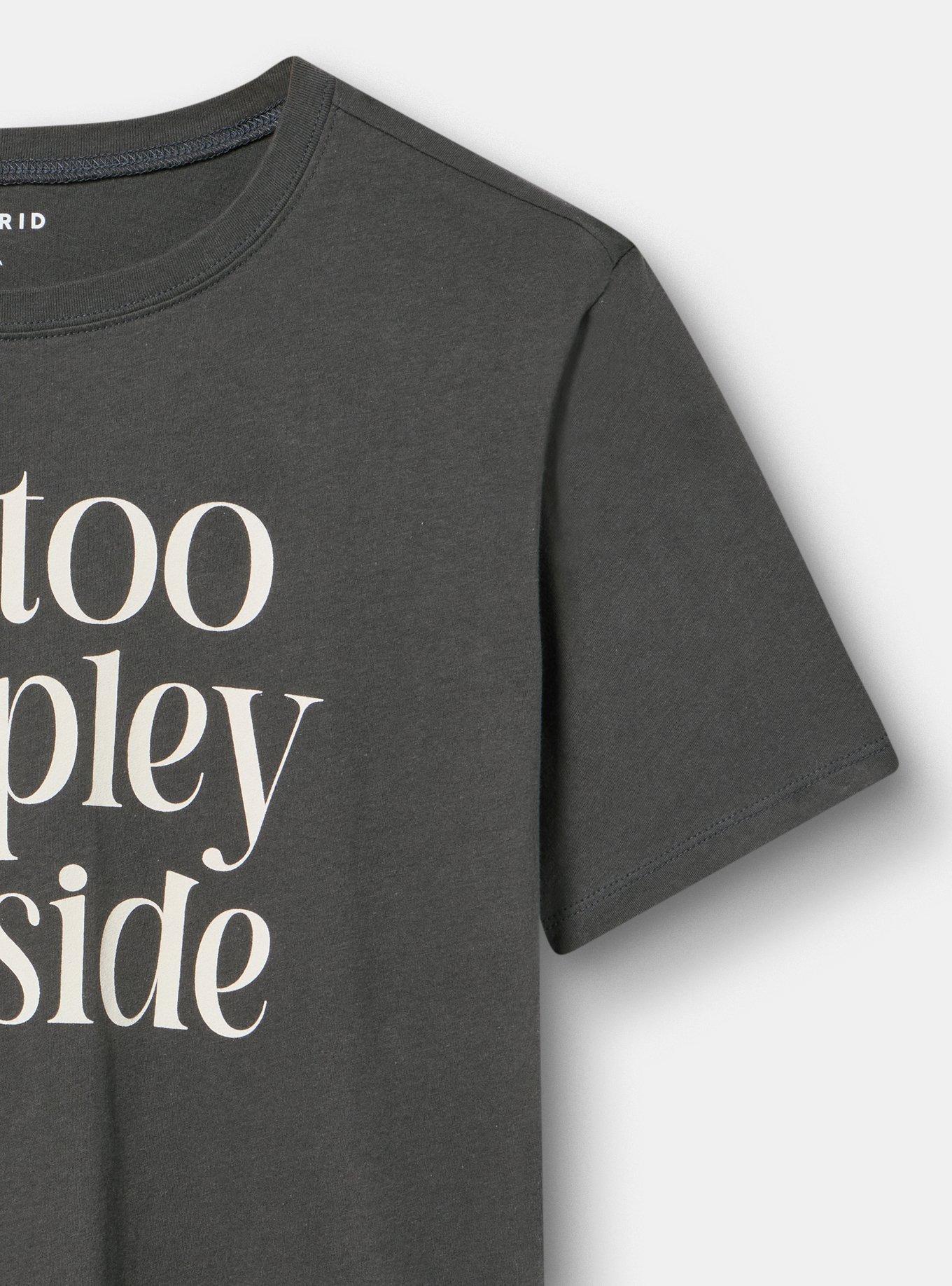 Classic Heritage Jersey Crew Tee, TOO PEOPLEY VINTAGE BLACK, alternate