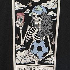 Classic Heritage Jersey Crew Tee, THE SOCCER PLAYER TAROT DEEP BLACK, swatch