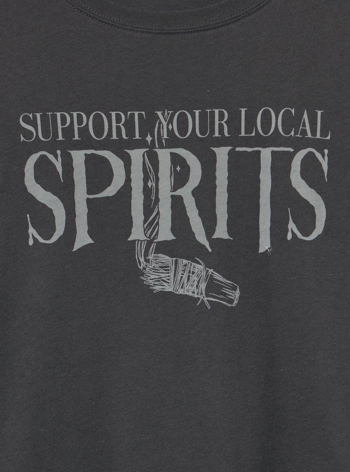 Plus Size Classic Heritage Jersey Crew Tee, LOCAL SPIRITS VINTAGE BLACK, alternate