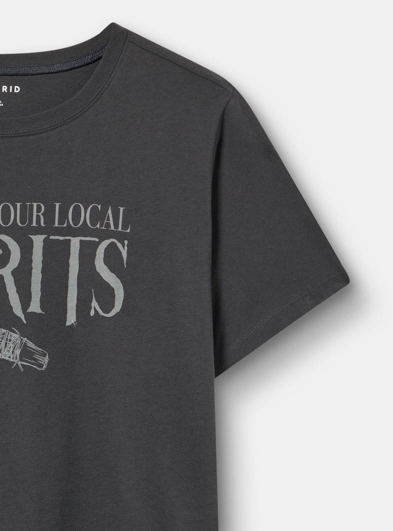 Plus Size Classic Heritage Jersey Crew Tee, LOCAL SPIRITS VINTAGE BLACK, alternate