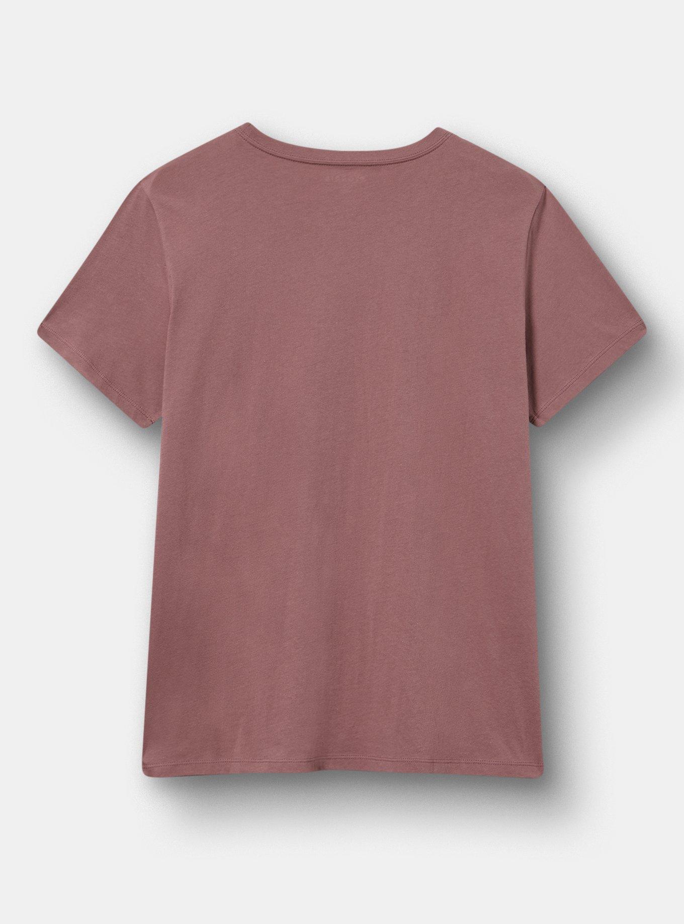 Classic Heritage Jersey Crew Tee, EMOTIONAL SUPPORT ROSE TAUPE, alternate