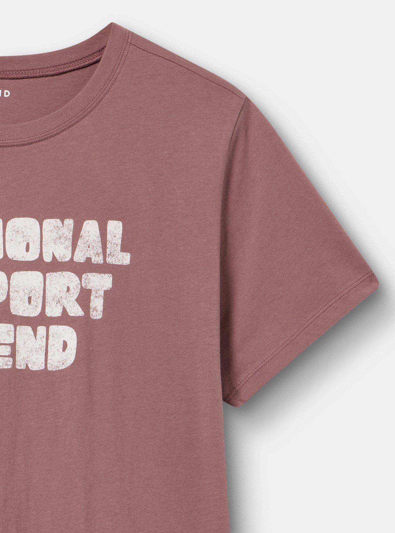 Classic Heritage Jersey Crew Tee, EMOTIONAL SUPPORT ROSE TAUPE, alternate