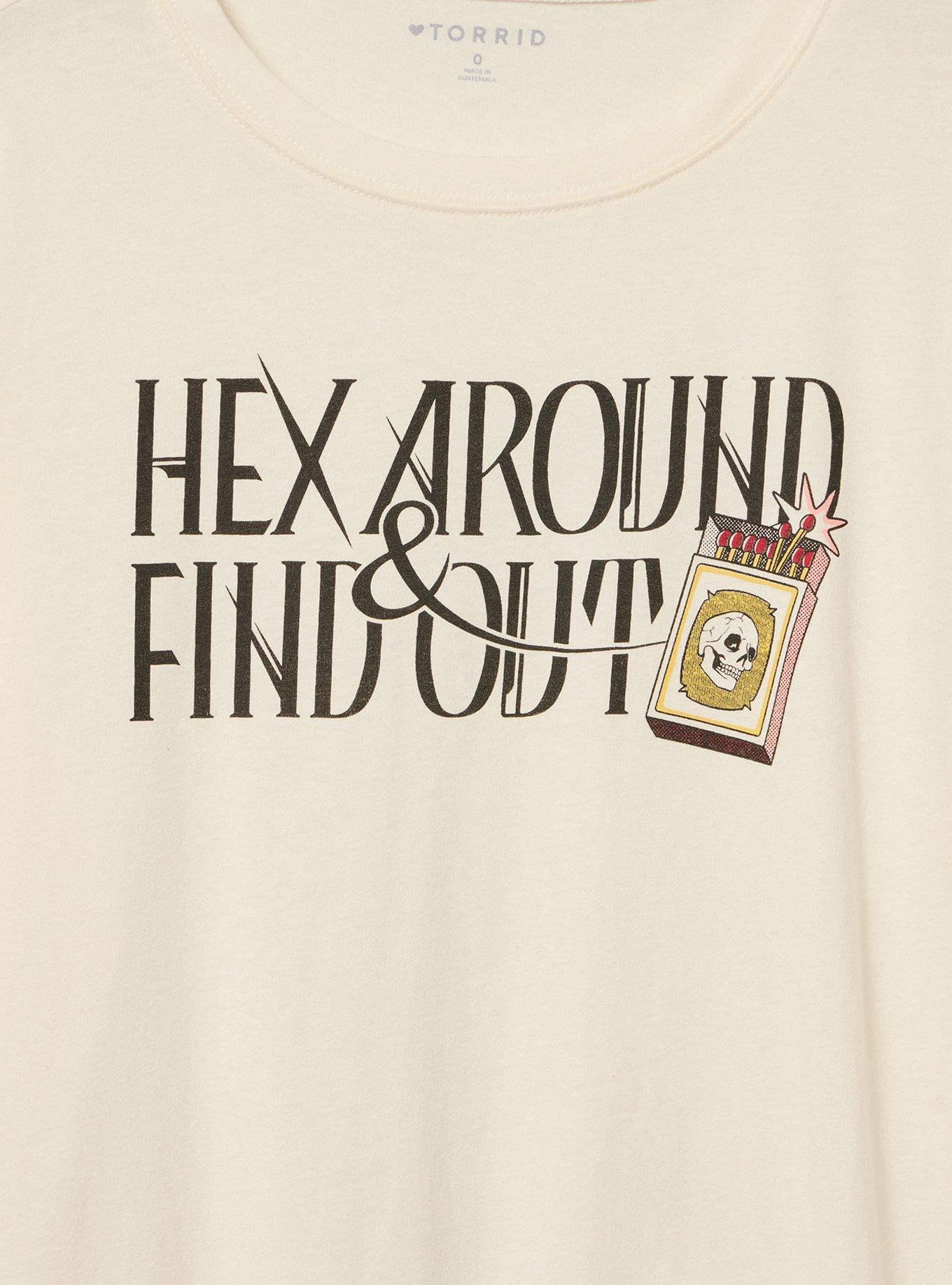 Classic Heritage Jersey Crew Tee, HEX AROUND WHISPER WHITE, alternate