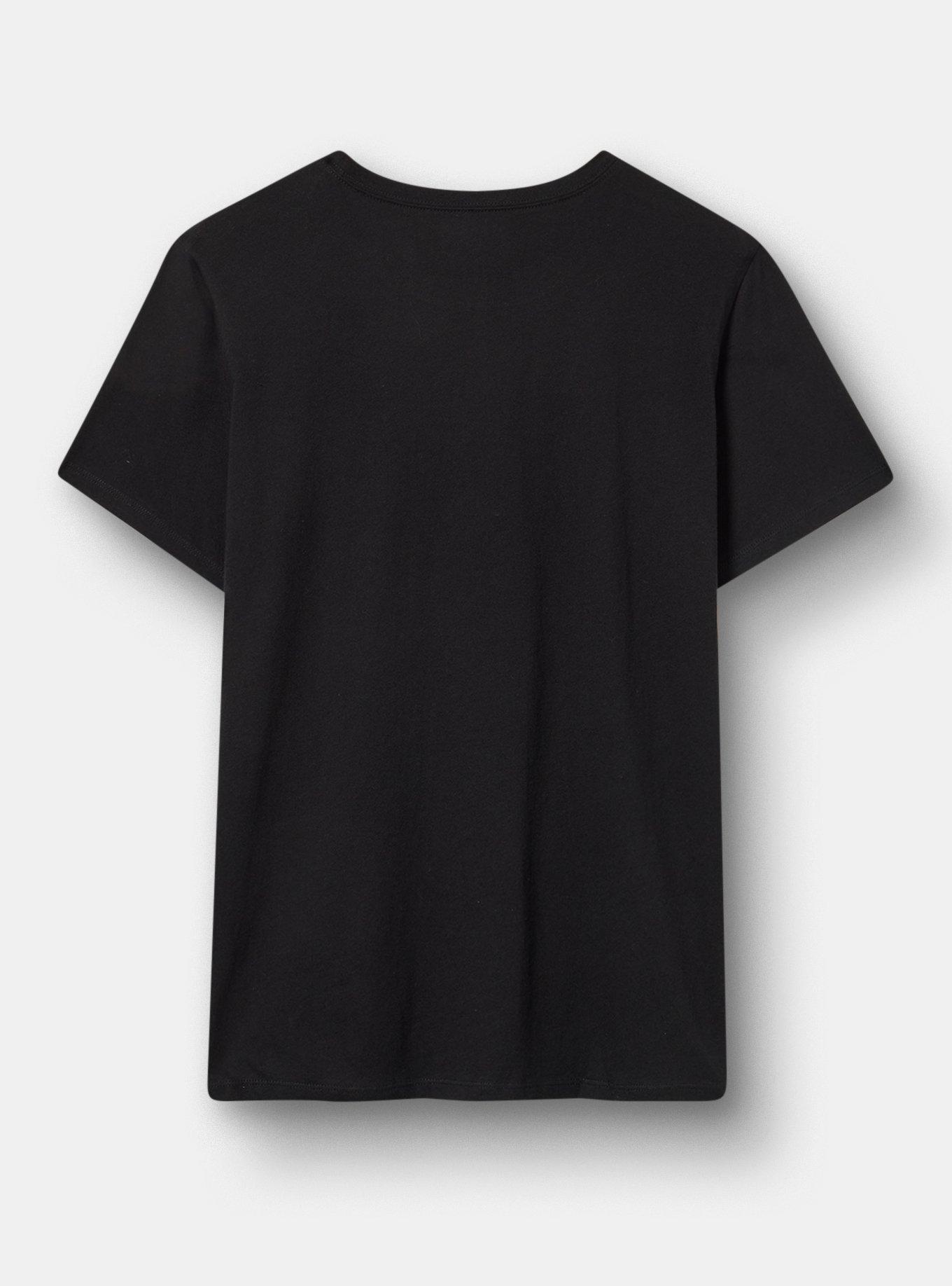 Classic Heritage Jersey Crew Tee, FULL MOON BEHAVIOR DEEP BLACK, alternate