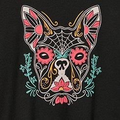 Classic Heritage Jersey Crew Tee, MUERTOS DOG DEEP BLACK, swatch