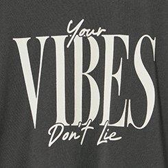 Classic Heritage Jersey Crew Tee, VIBES DONT LIE VINTAGE BLACK, swatch