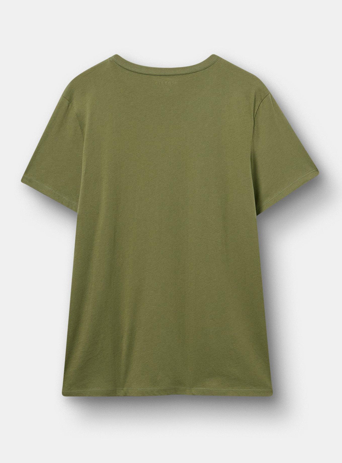 Classic Heritage Jersey Crew Tee, DONT LIKE PEOPLE OLIVINE, alternate