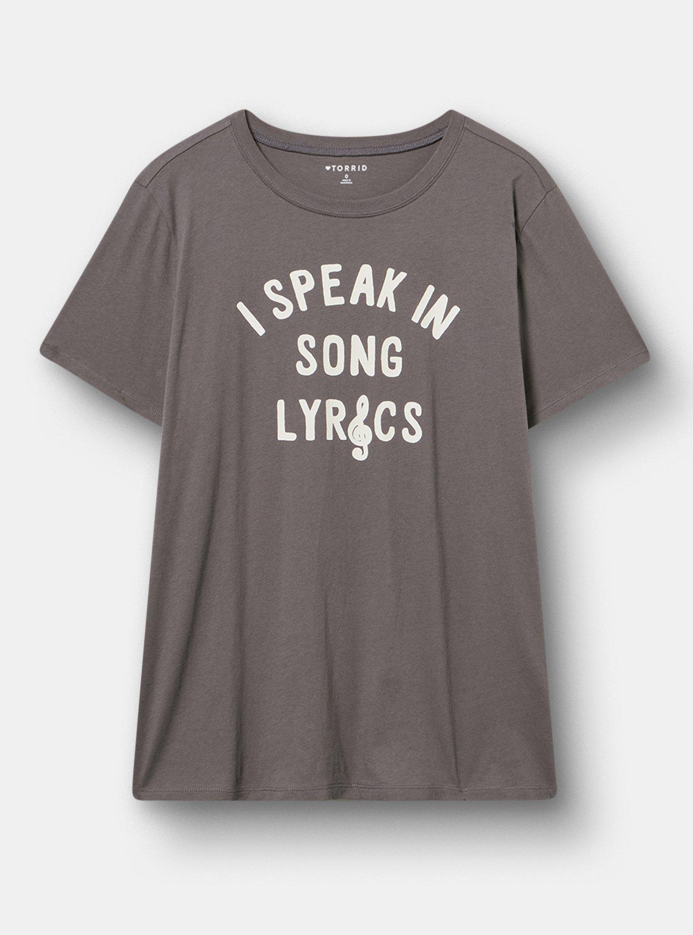 Classic Heritage Jersey Crew Tee, SONG LYRICS TORNADO, hi-res