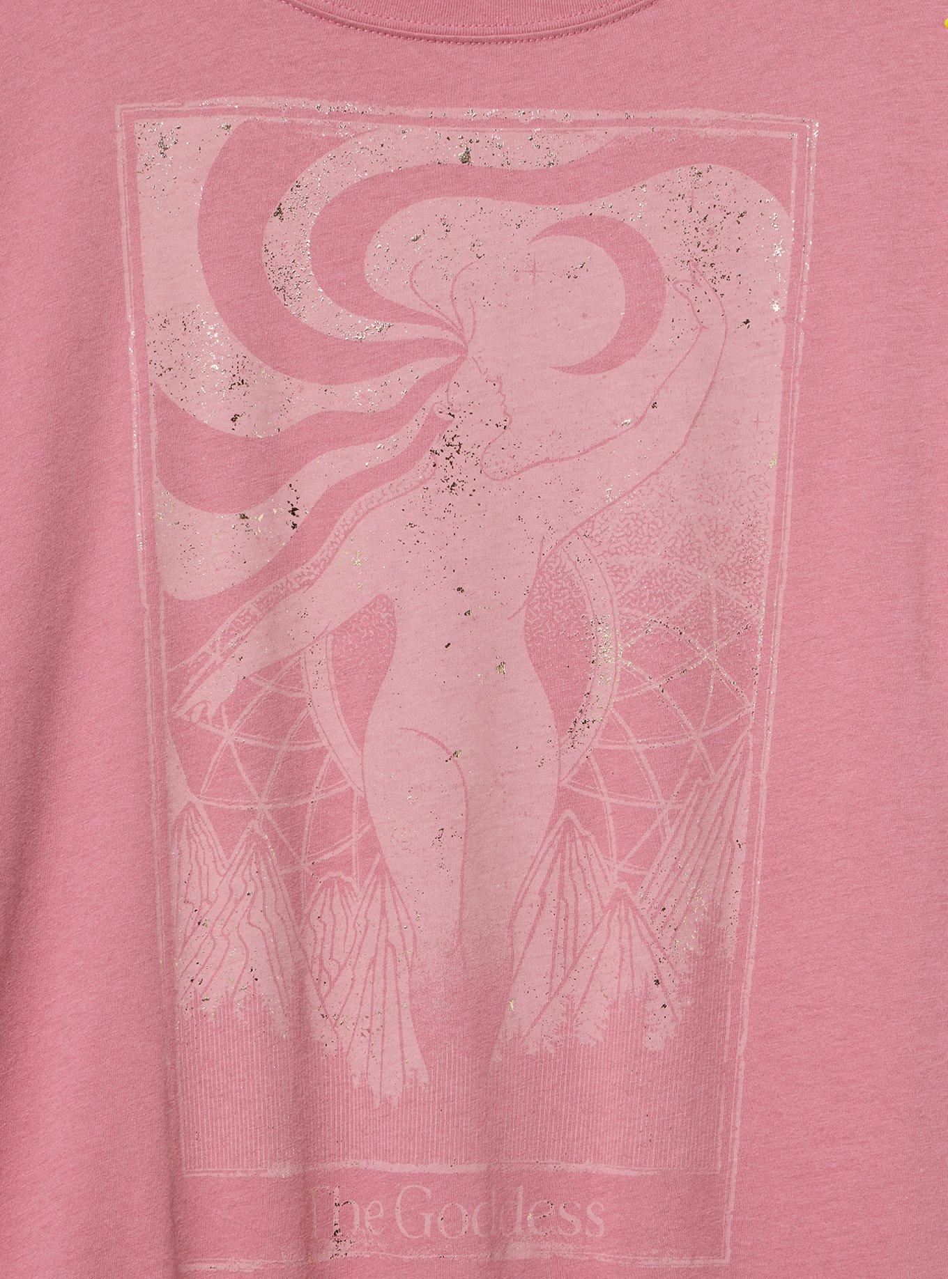Classic Fit Heritage Jersey Crew Tee, GODDESS MOON MESA ROSE, alternate