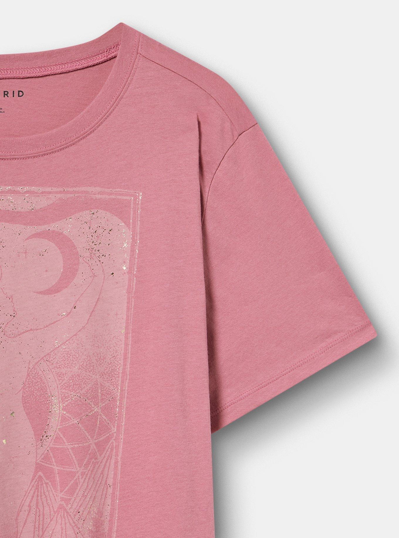 Classic Fit Heritage Jersey Crew Tee, GODDESS MOON MESA ROSE, alternate