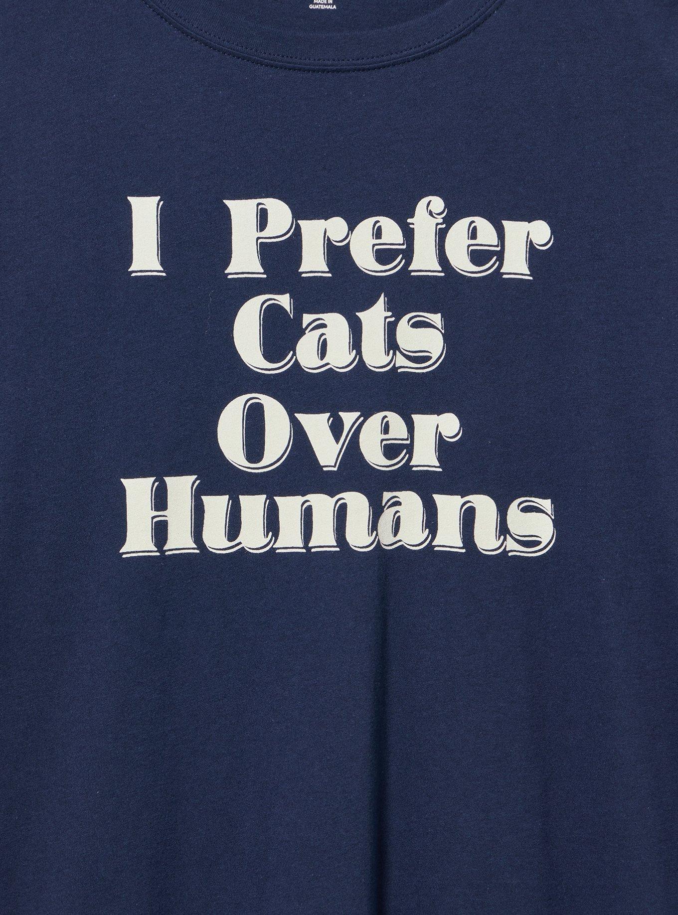 Classic Heritage Jersey Crew Tee, PREFER CATS PEACOAT, alternate