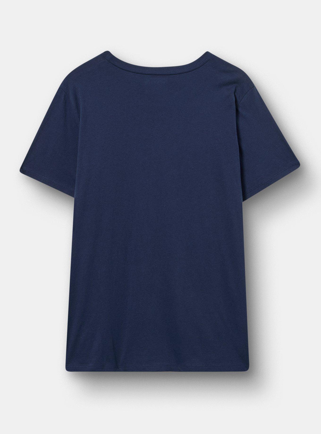 Classic Heritage Jersey Crew Tee, PREFER CATS PEACOAT, alternate