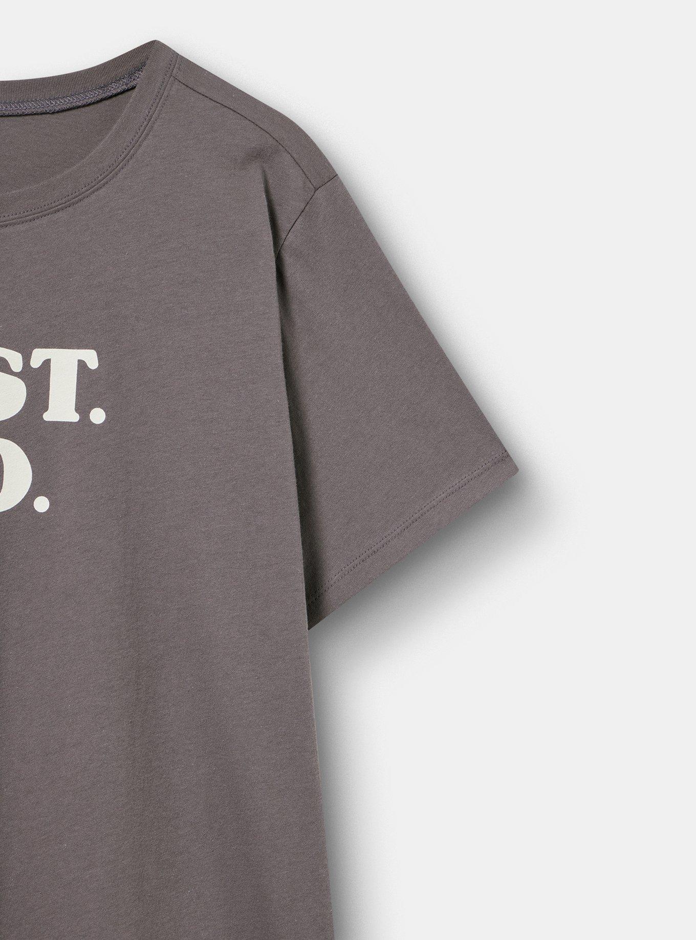 Classic Heritage Jersey Crew Tee, JUST NO TORNADO, alternate