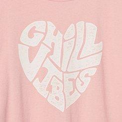 Classic Heritage Jersey Crew Tee, CHILL VIBES SILVER PINK, swatch
