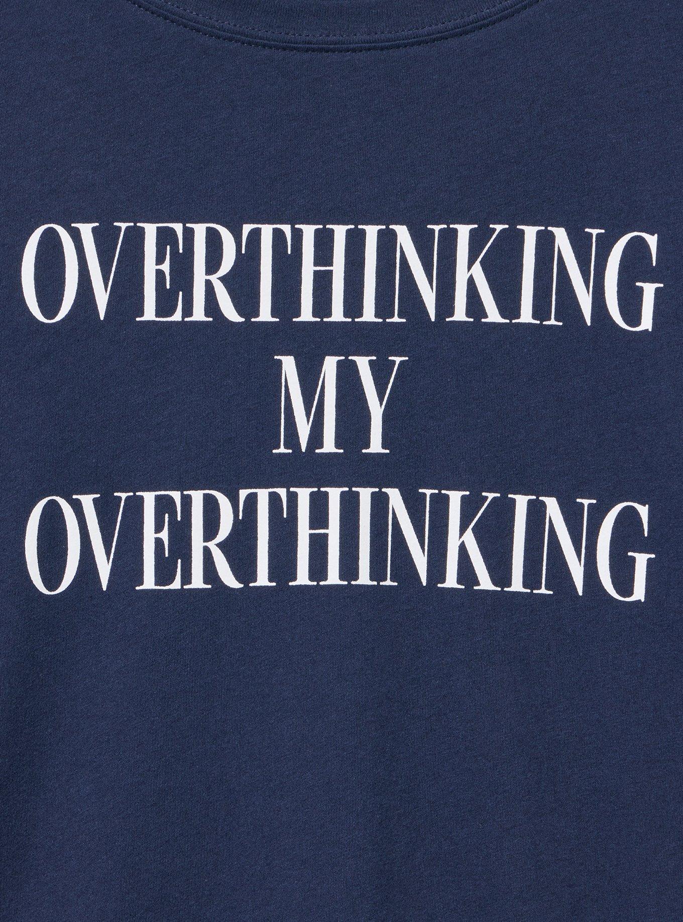 Classic Heritage Jersey Crew Tee, MY OVERTHINKING PEACOAT, alternate