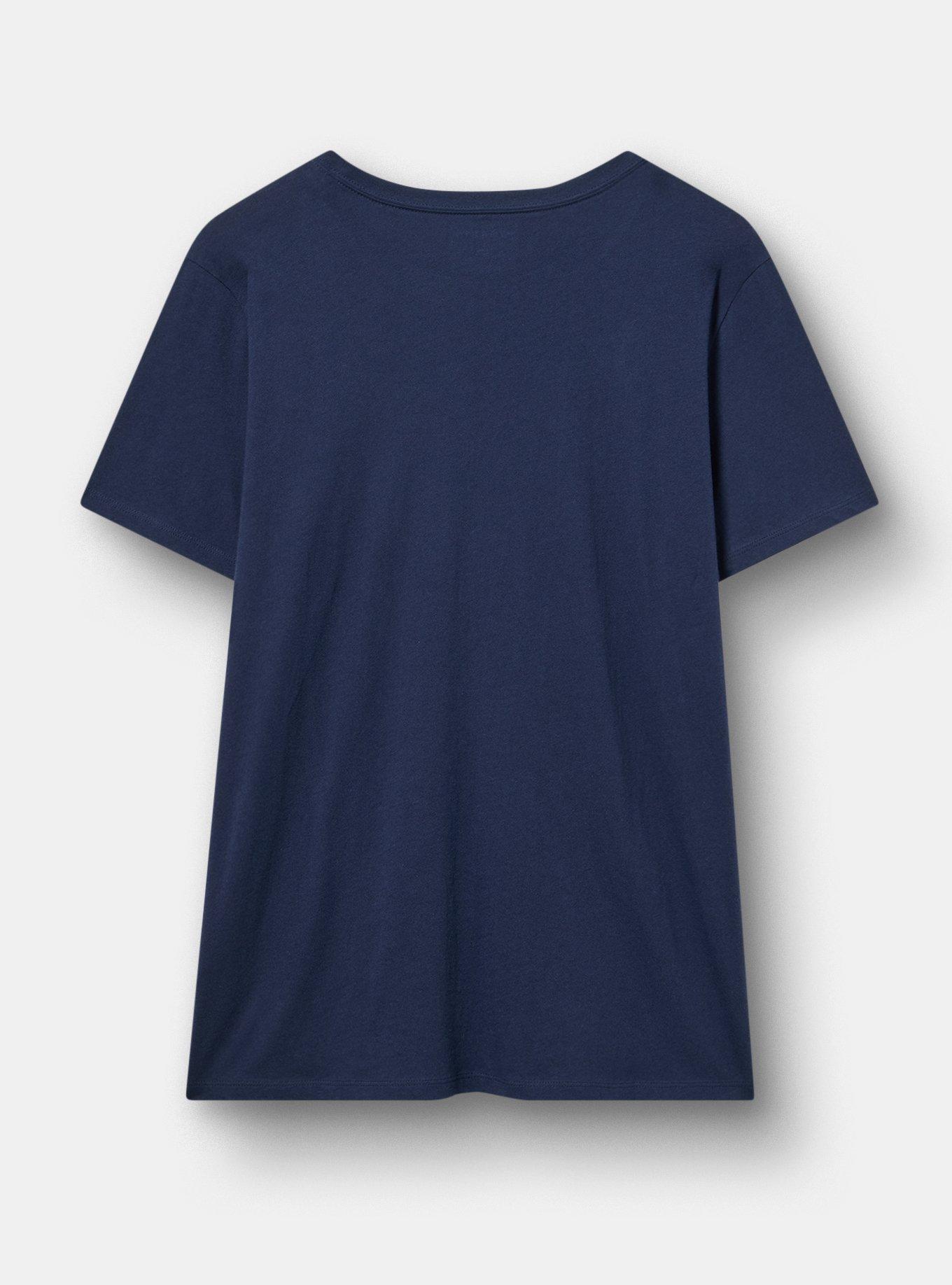 Classic Heritage Jersey Crew Tee, MY OVERTHINKING PEACOAT, alternate