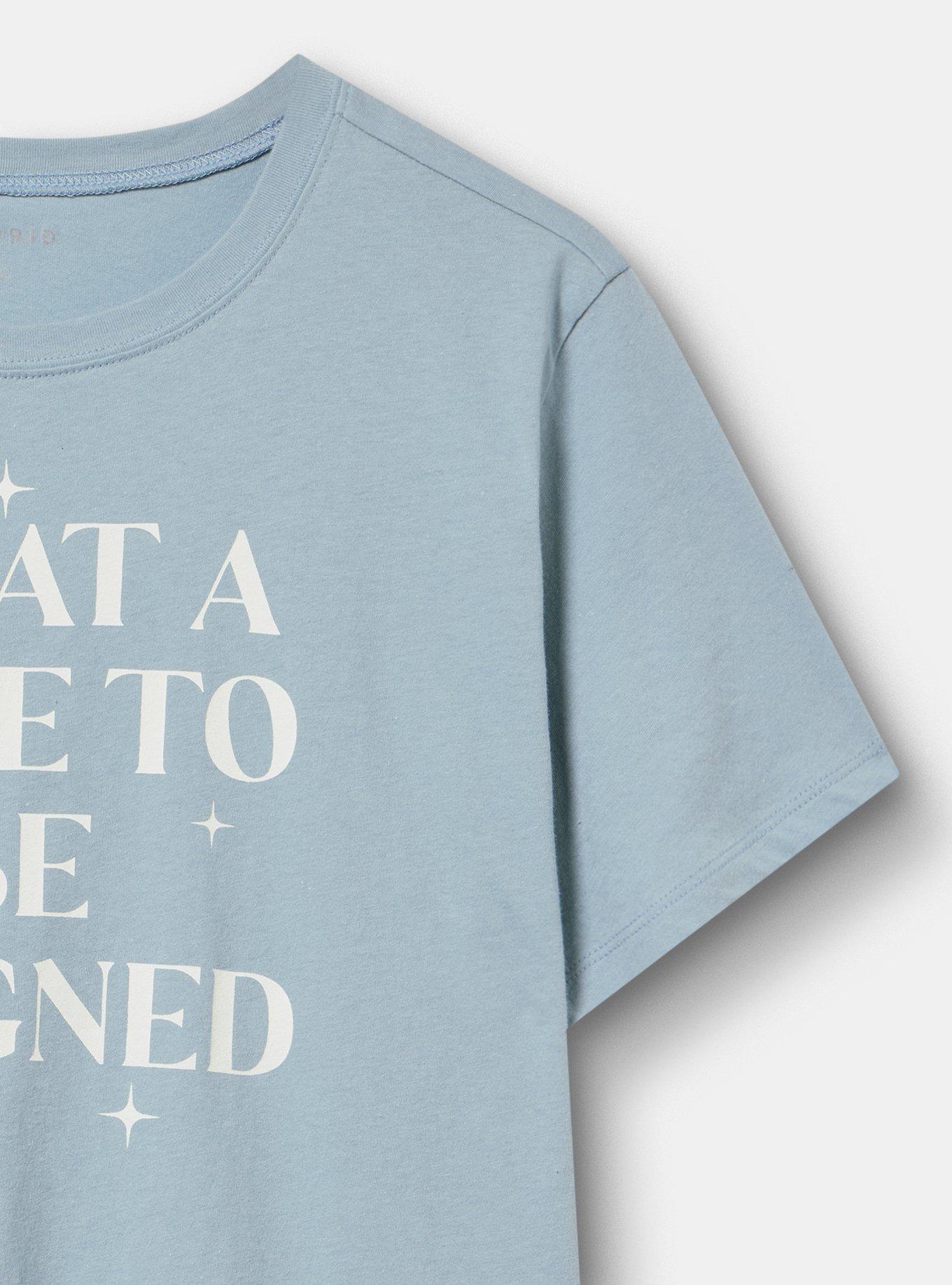 Classic Heritage Jersey Crew Tee, TIME ALIGNED DUSTY BLUE, alternate