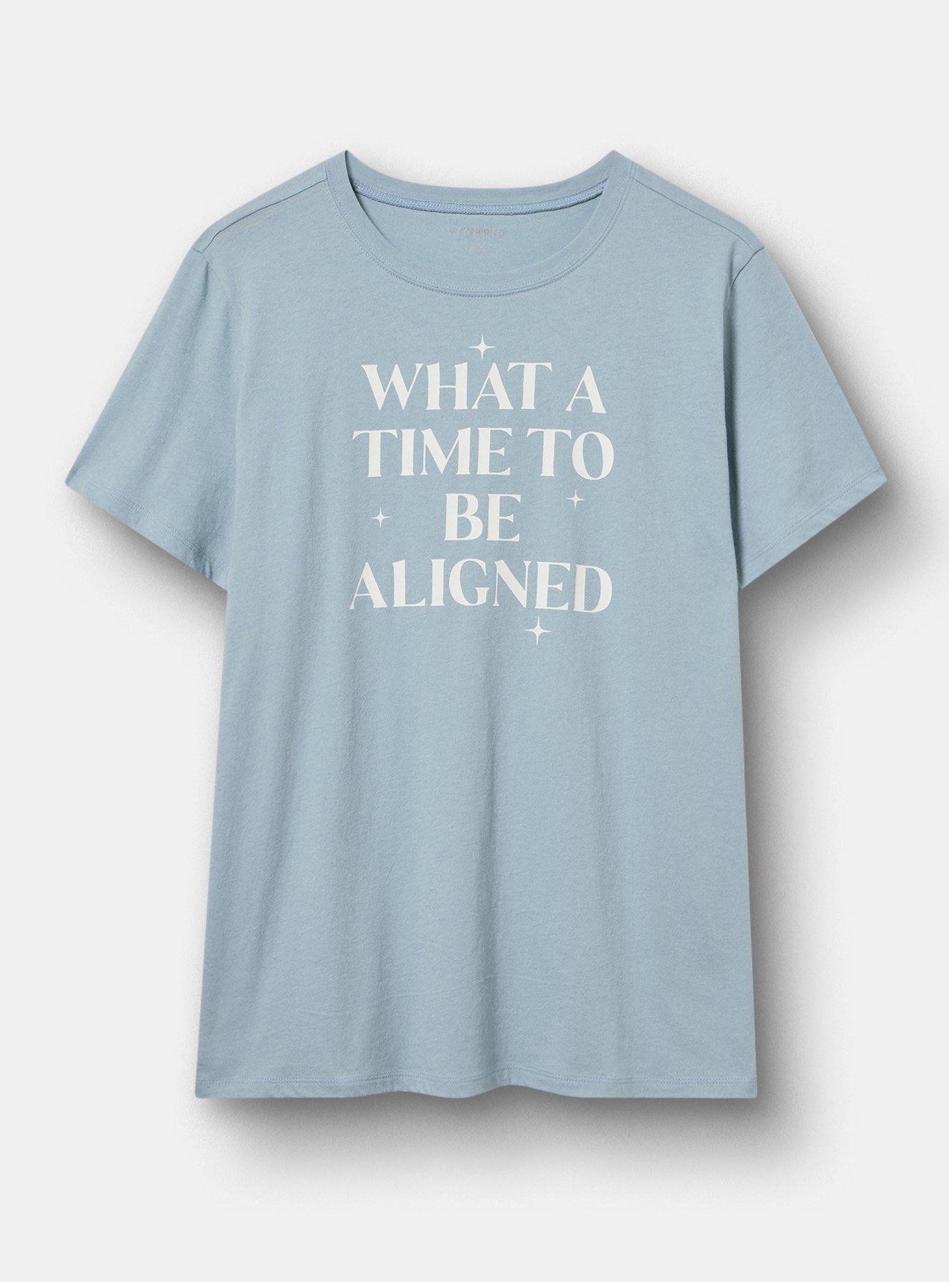 Classic Heritage Jersey Crew Tee, TIME ALIGNED DUSTY BLUE, hi-res