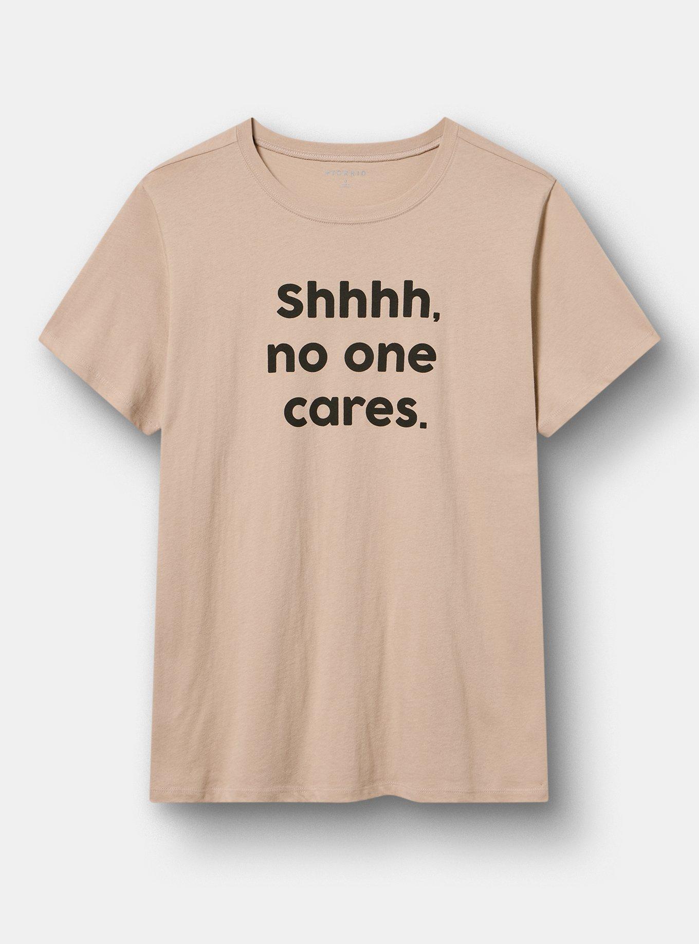 Classic Heritage Jersey Crew Tee, NO ONE CARES TEA STAIN, hi-res
