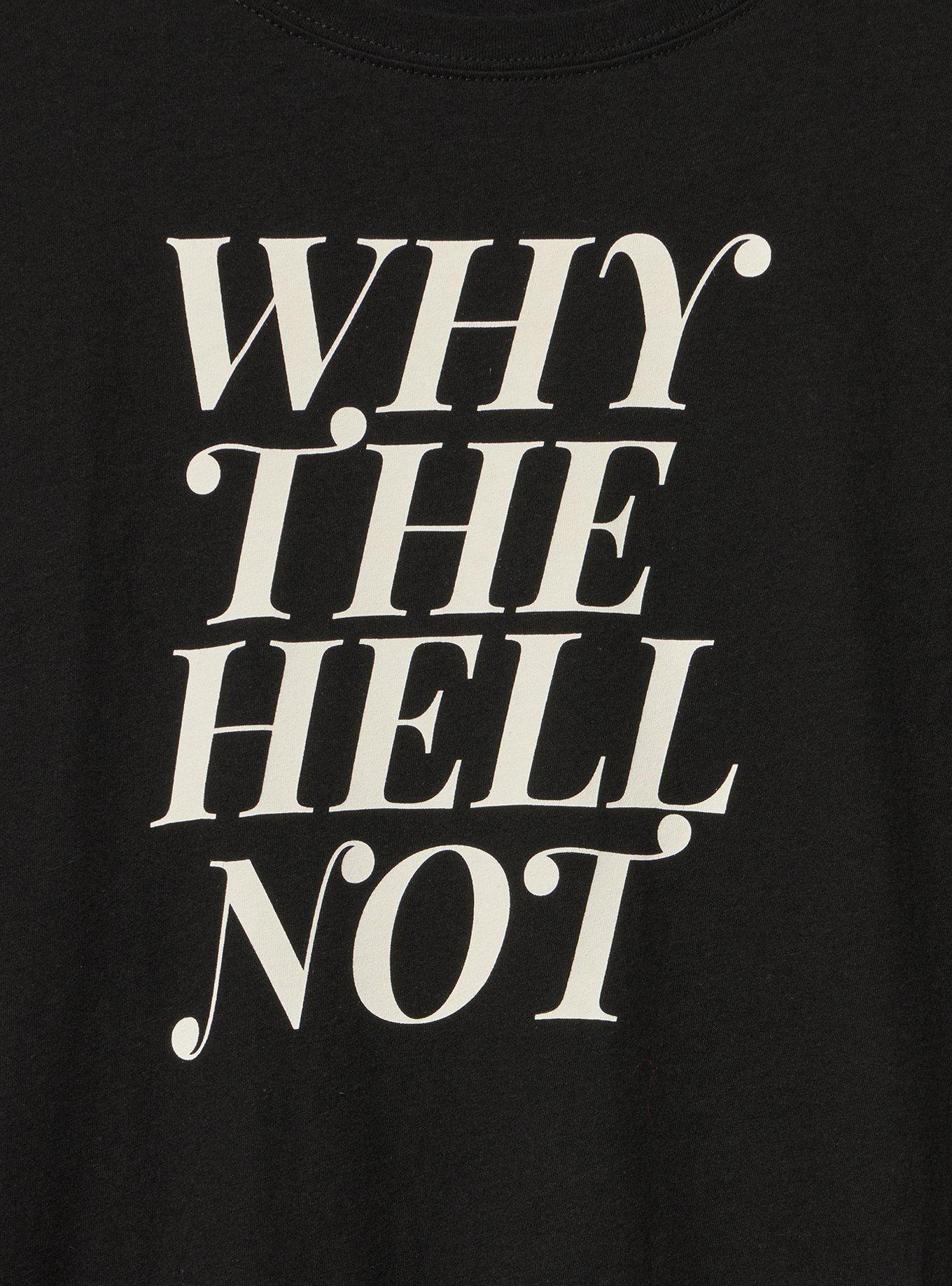 Classic Heritage Jersey Crew Tee, WHY NOT DEEP BLACK, alternate