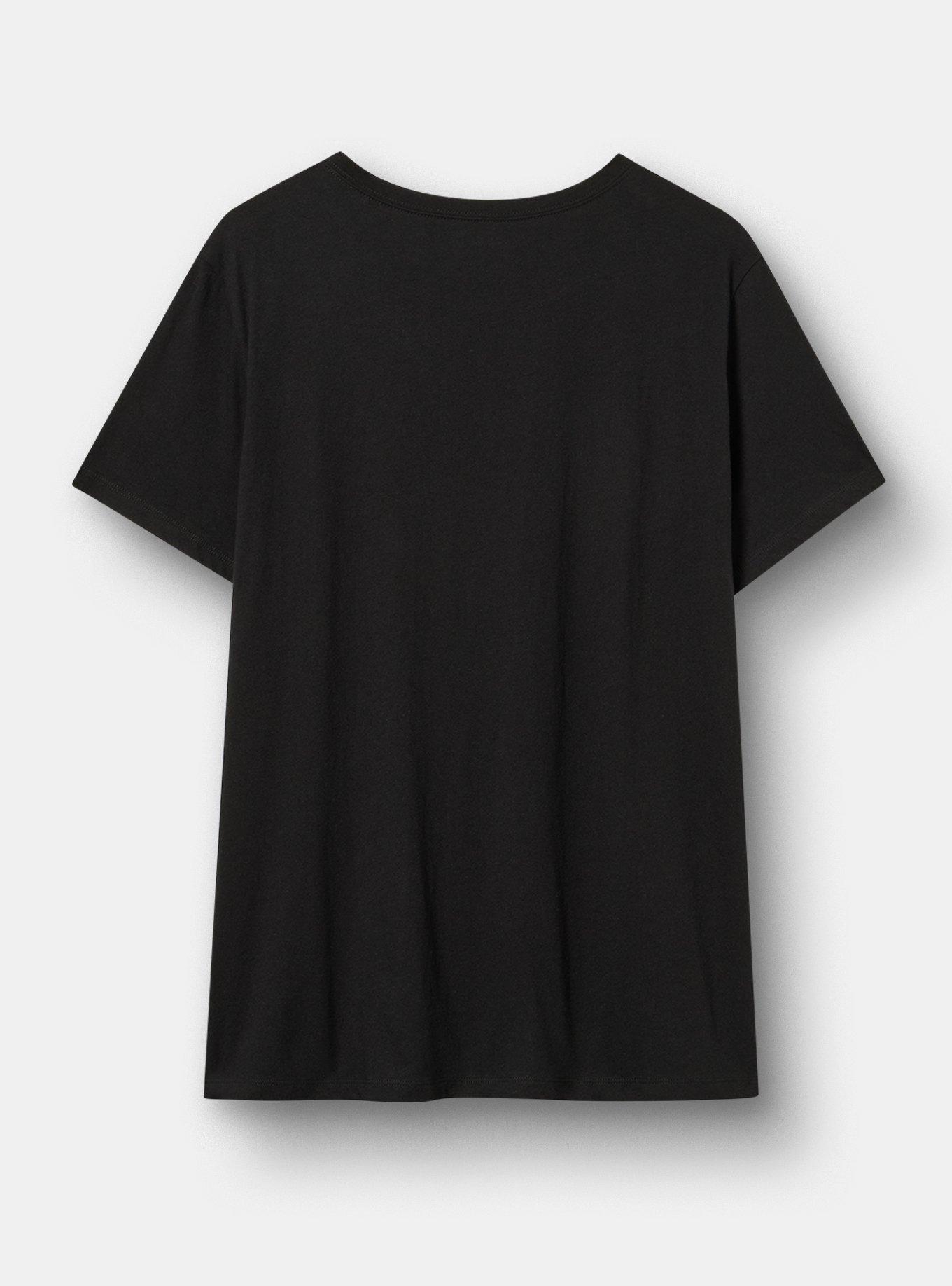 Classic Heritage Jersey Crew Tee, WHY NOT DEEP BLACK, alternate