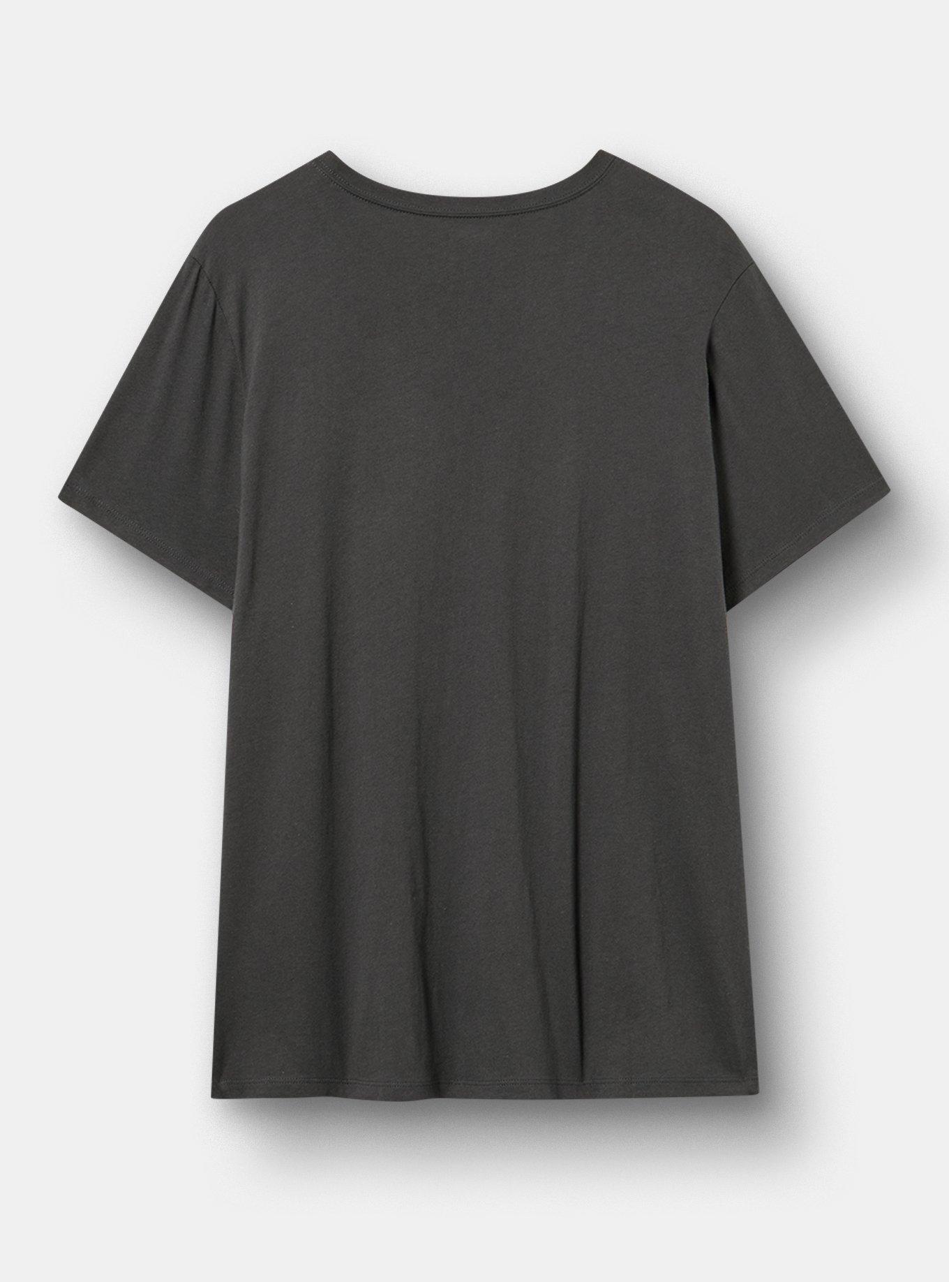 Classic Heritage Jersey Crew Tee, AS YOU ARE VINTAGE BLACK, alternate